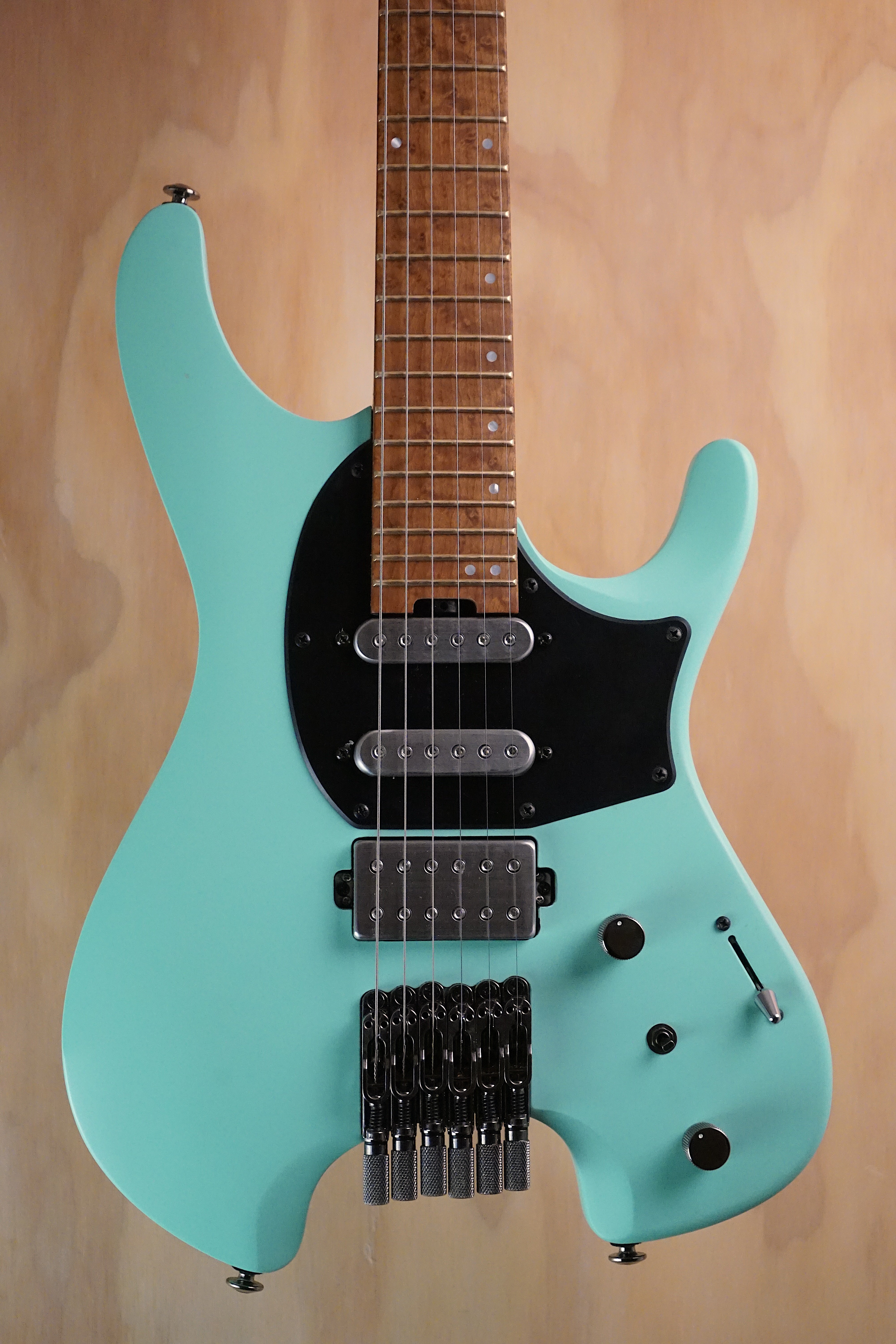Ibanez Q54 Sea Foam Green Matte Headless Electric Guitar, (Used) - Fair Deal Music