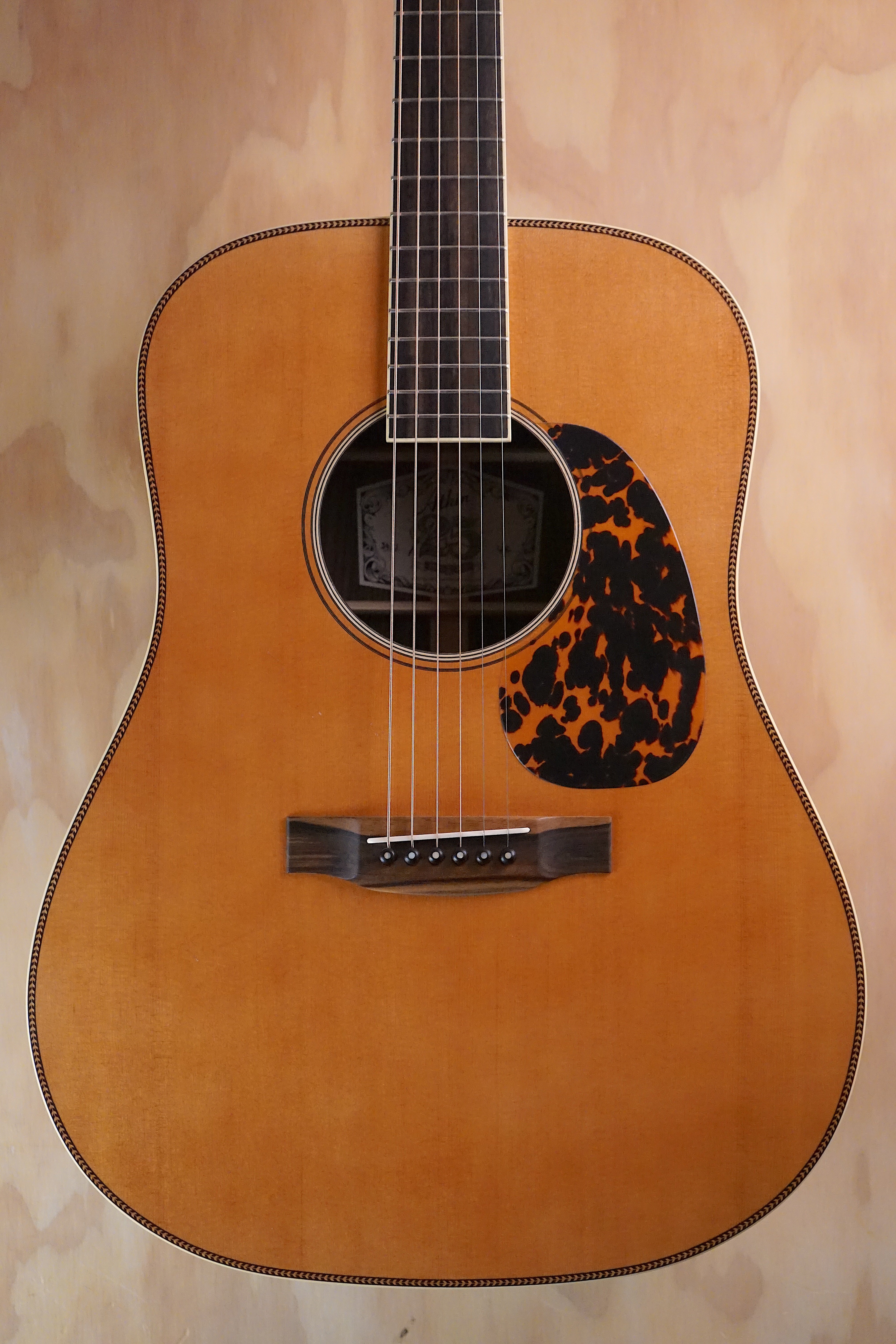 Atkin The White Rice Dreadnought Acoustic Guitar, (Used) - Fair Deal Music