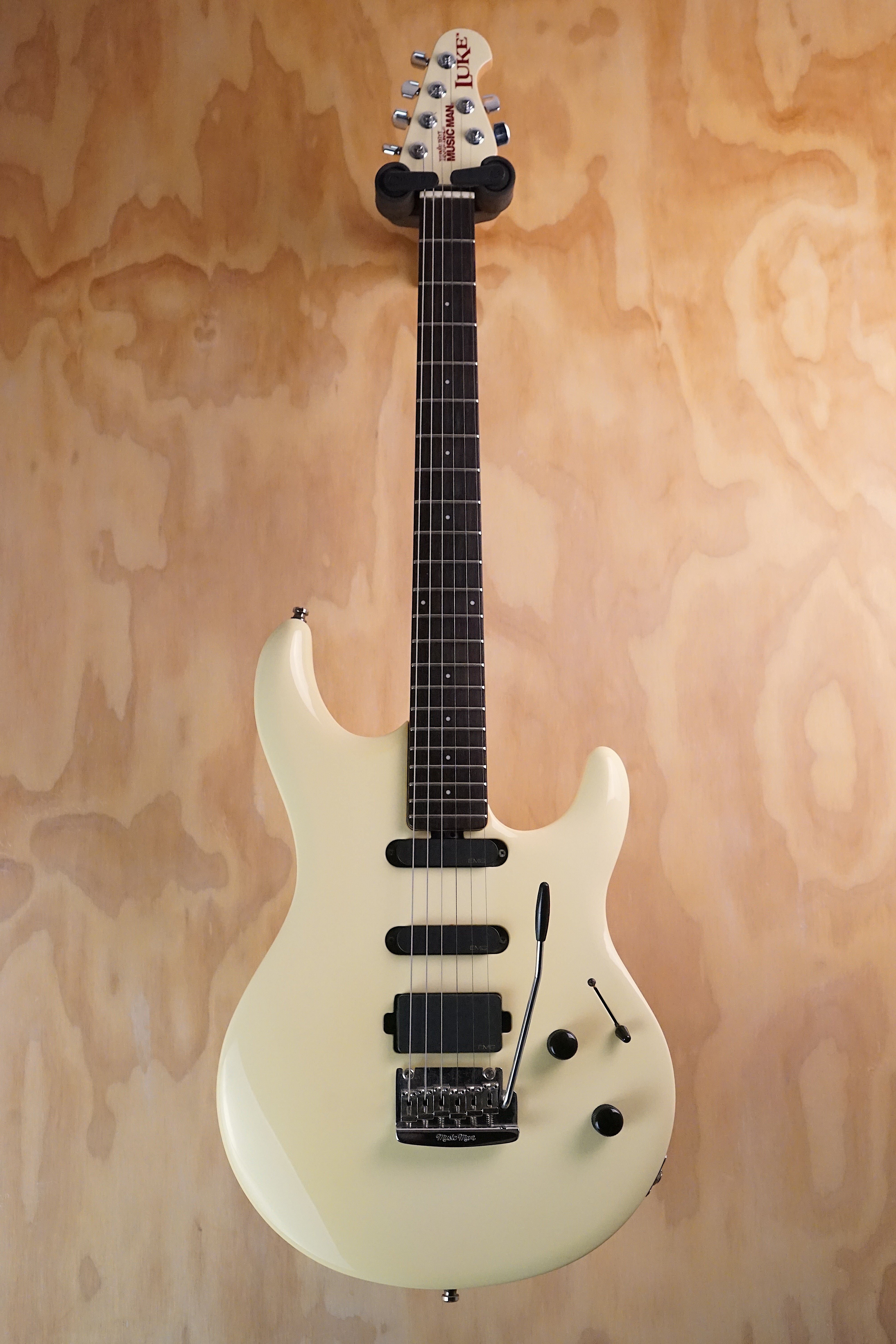 2005 Ernie Ball Music Man Luke II Limited Edition Butter Cream Electric Guitar - Used - Fair Deal Music