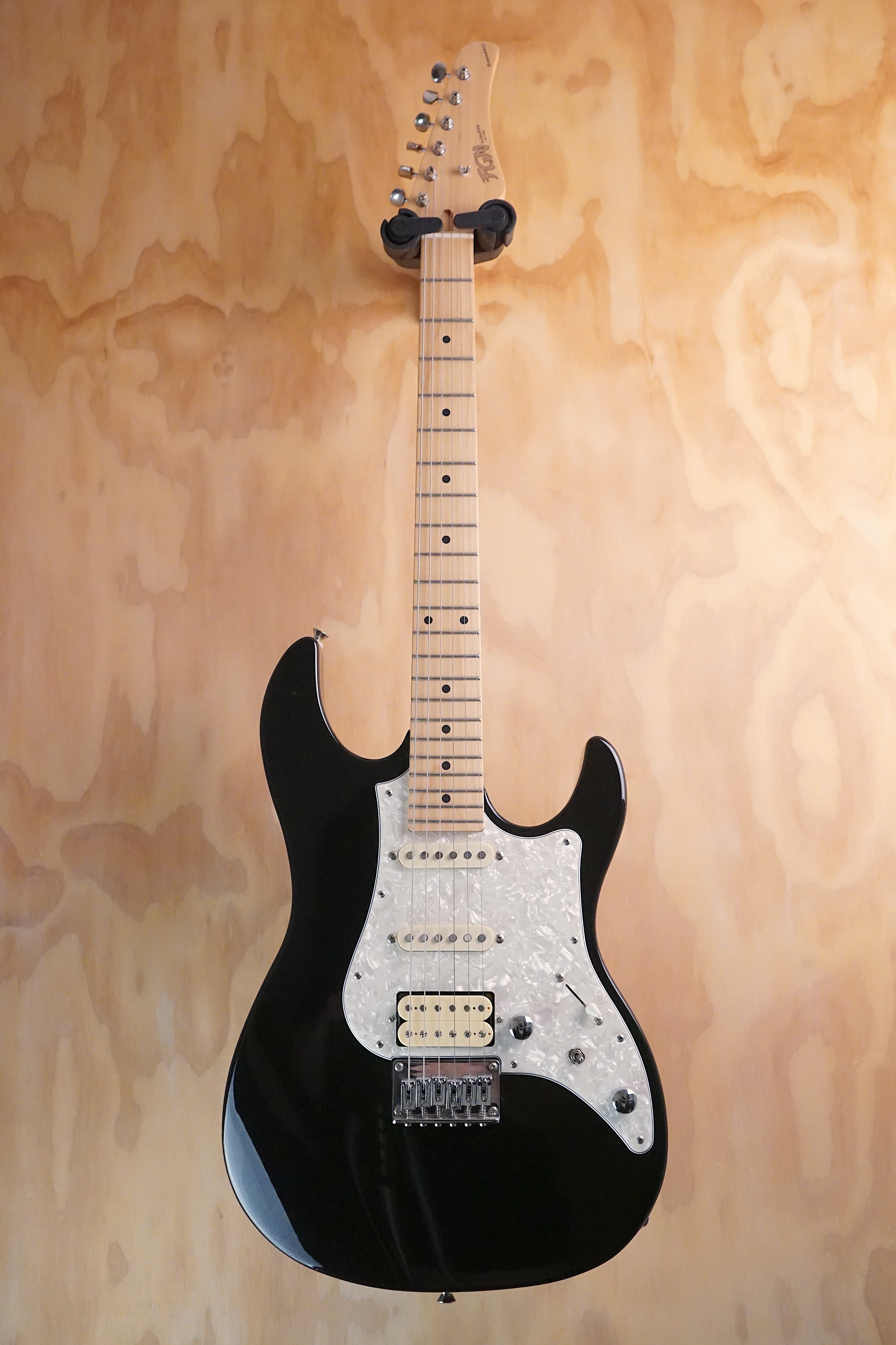 FGN Boundary Odyssey Black Hardtail Electric Guitar, (Used) - Fair Deal Music