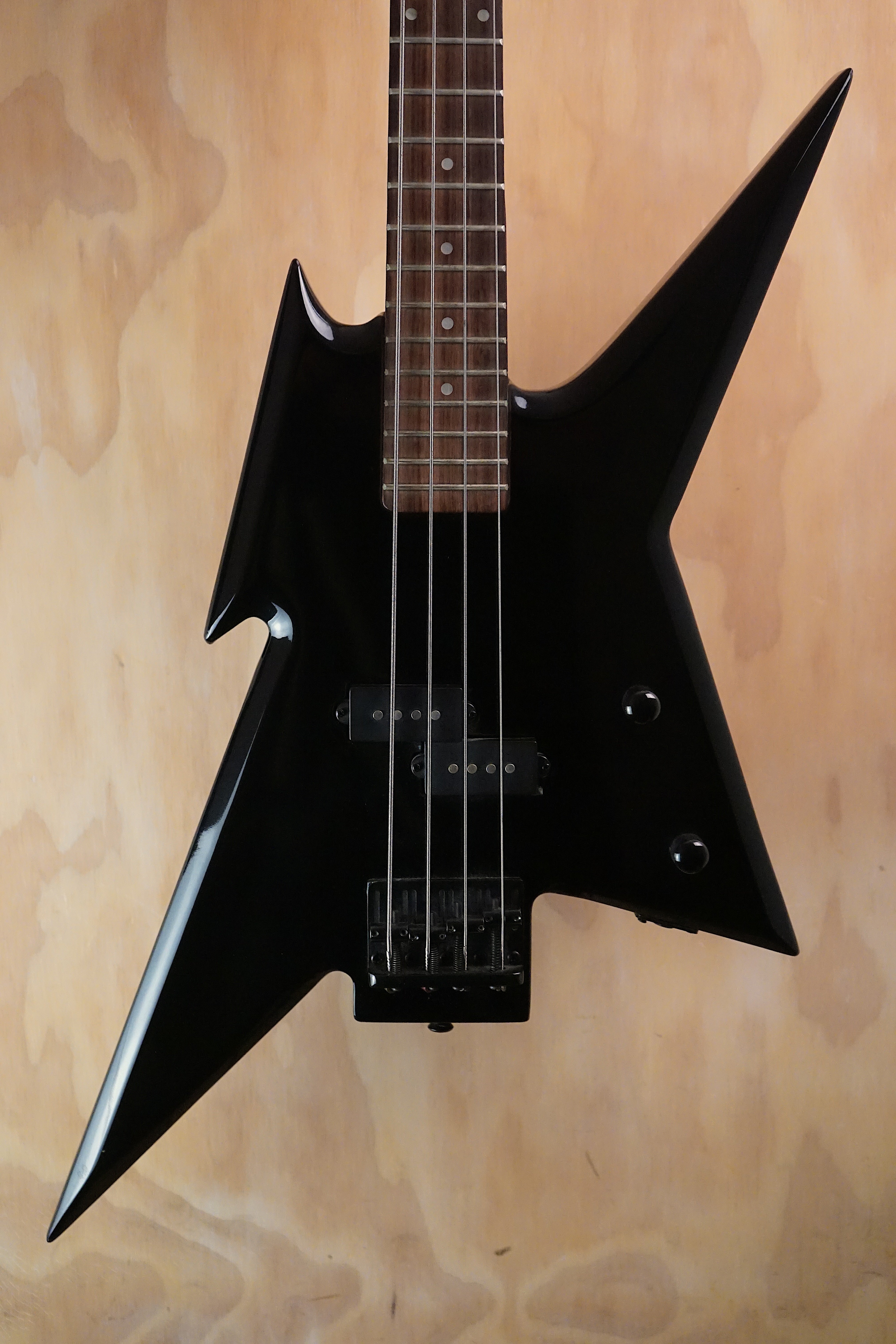 1992 BC Rich Ironbird Bass Guitar Black, (Used) - Fair Deal Music
