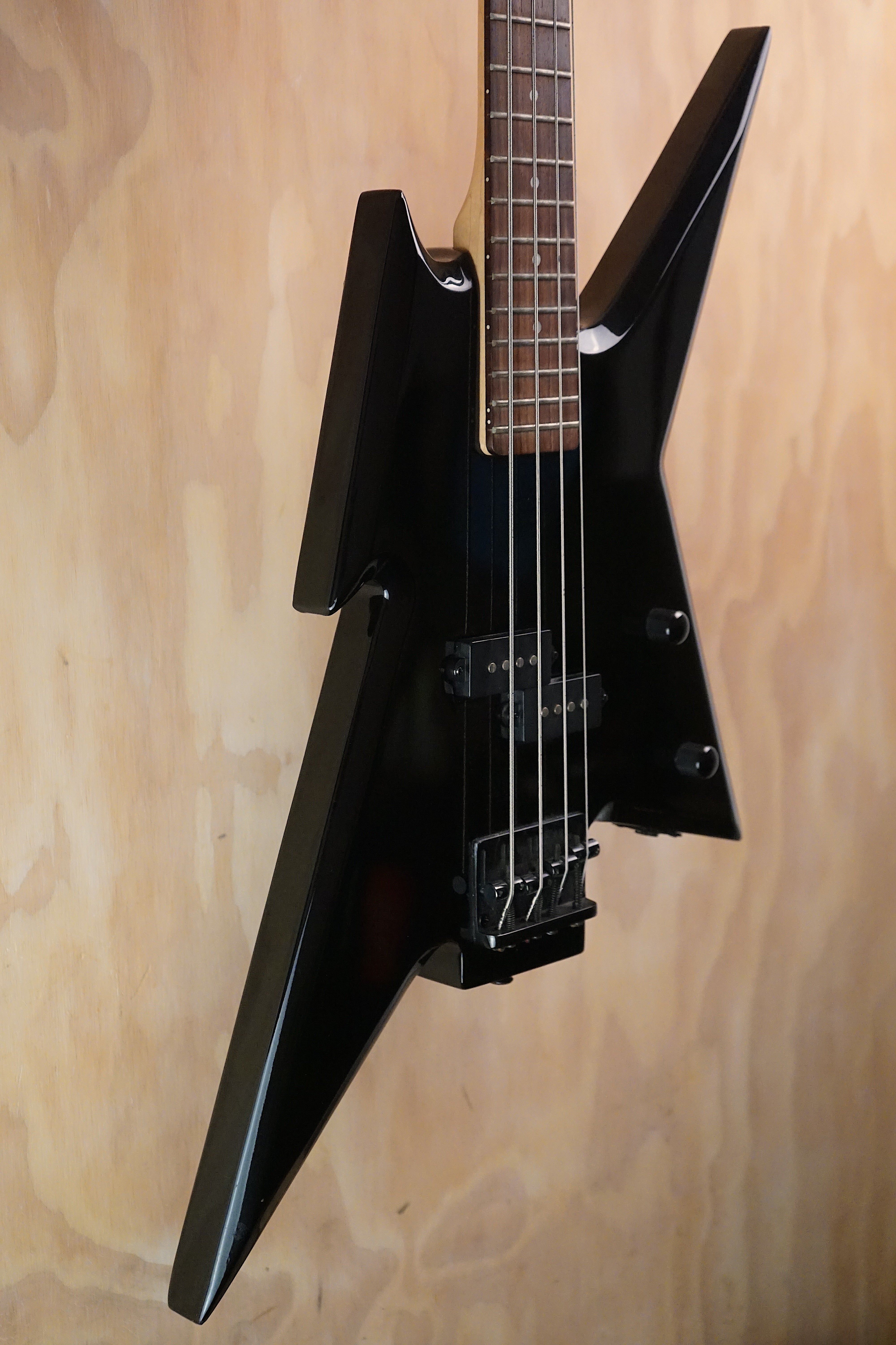 1992 BC Rich Ironbird Bass Guitar Black, (Used) - Fair Deal Music