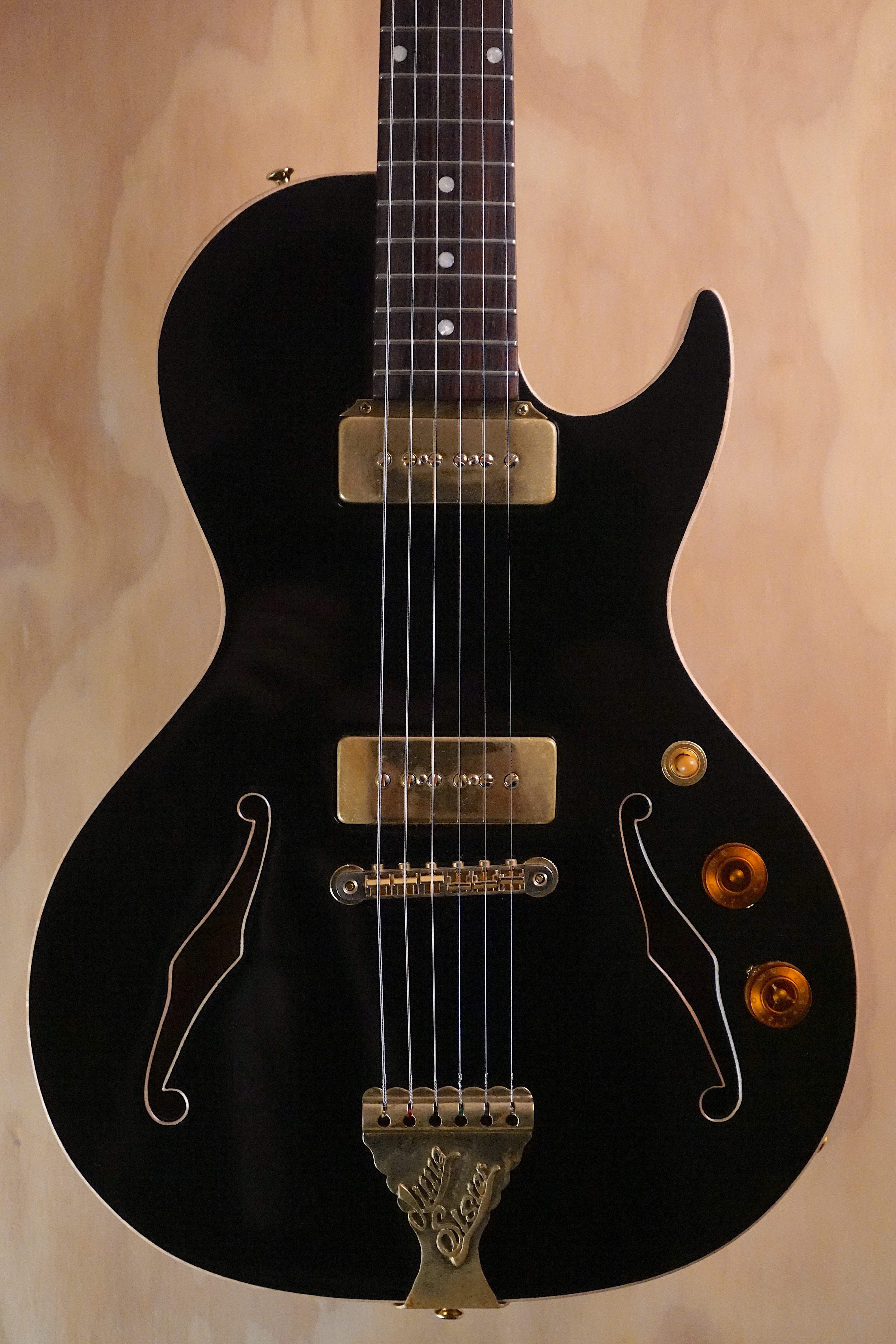 B&G Little Sister Private Build Black Cutaway Electric Guitar, (Used, Comm) - Fair Deal Music