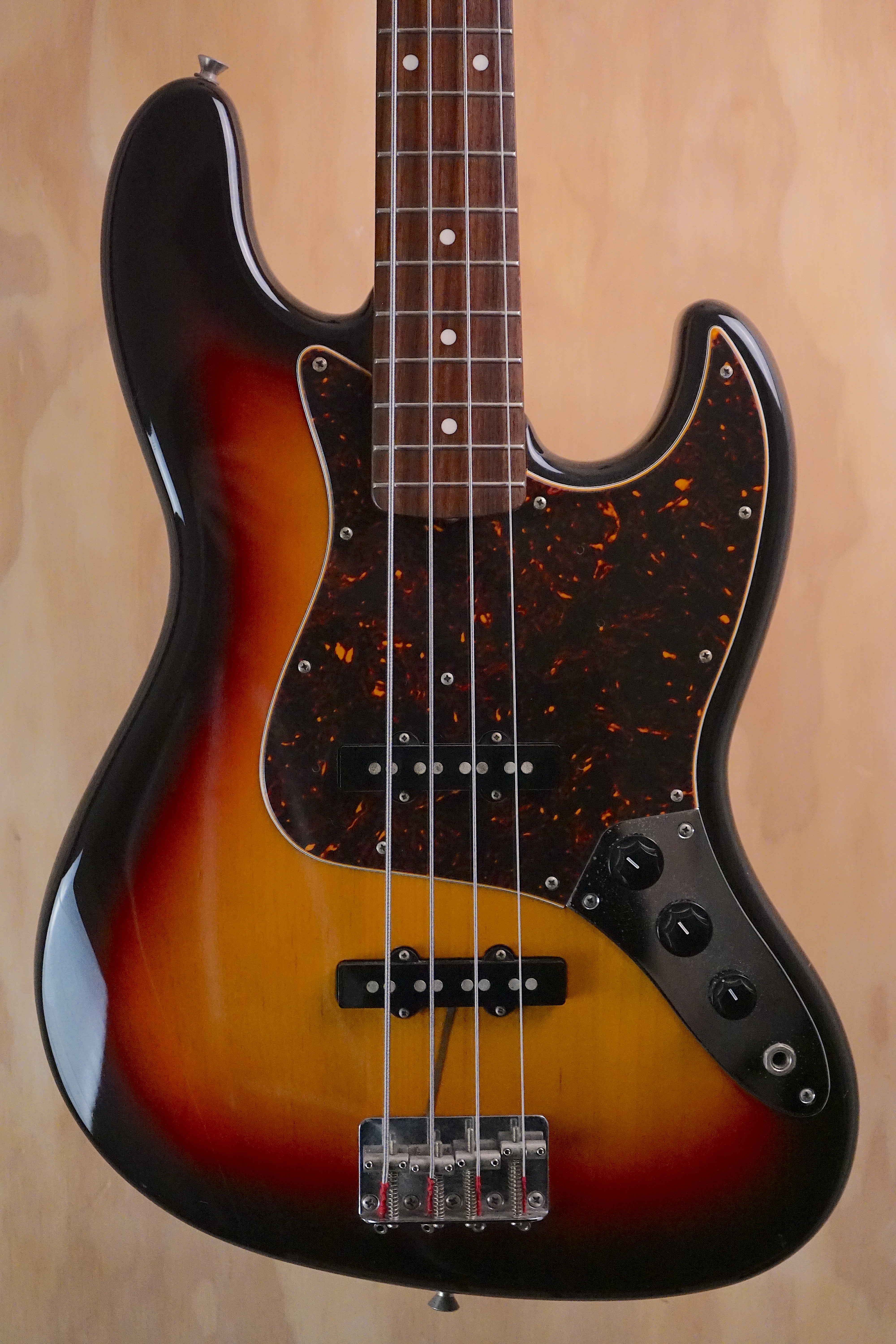 Fender JB-62 Jazz Bass Sunburst, (Used, Comm) - Fair Deal Music