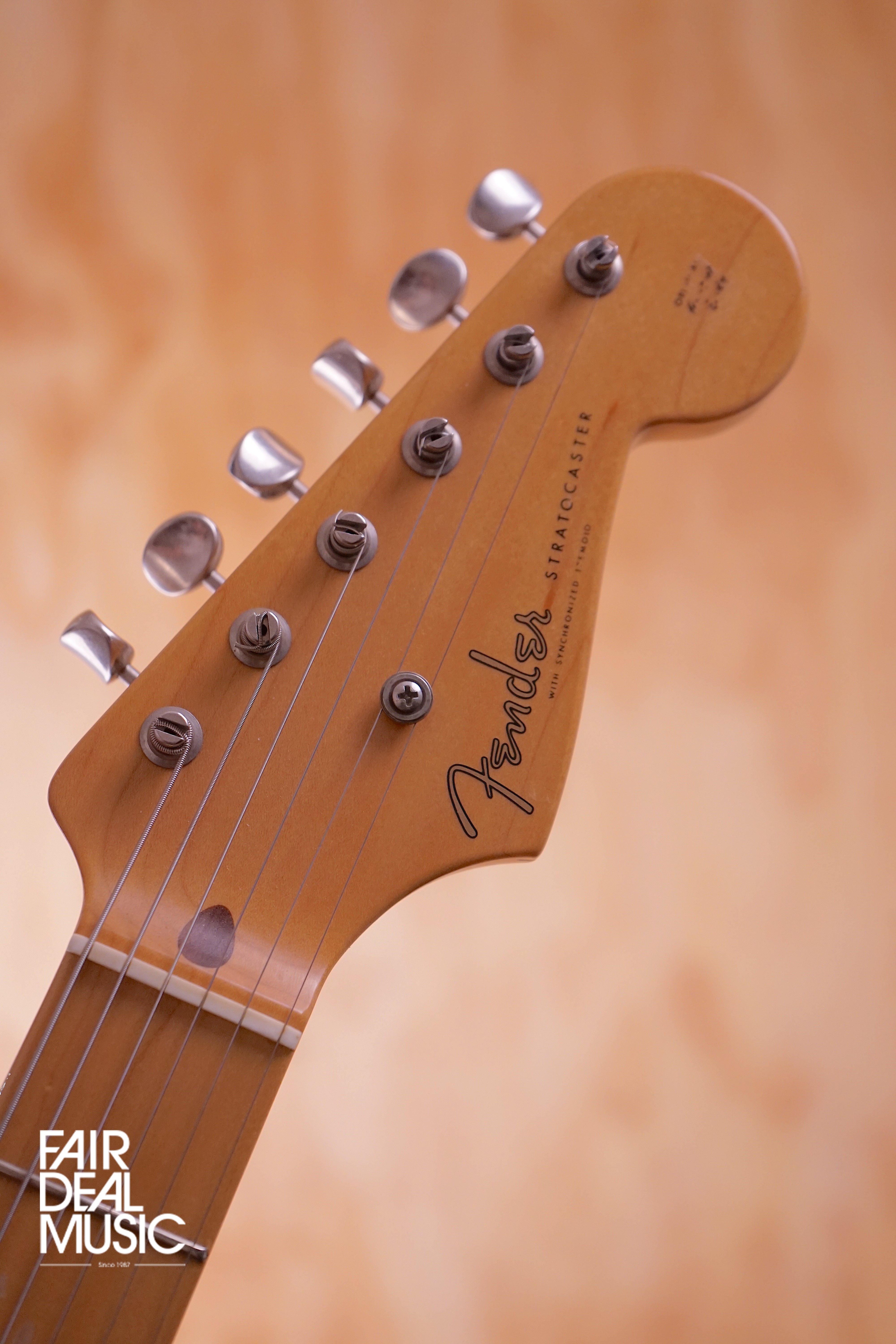 Fender Custom Shop Stratocaster '54 Masterbuilt (Art Esparza) in 2-Colour Sunburst, (Used) - Fair Deal Music