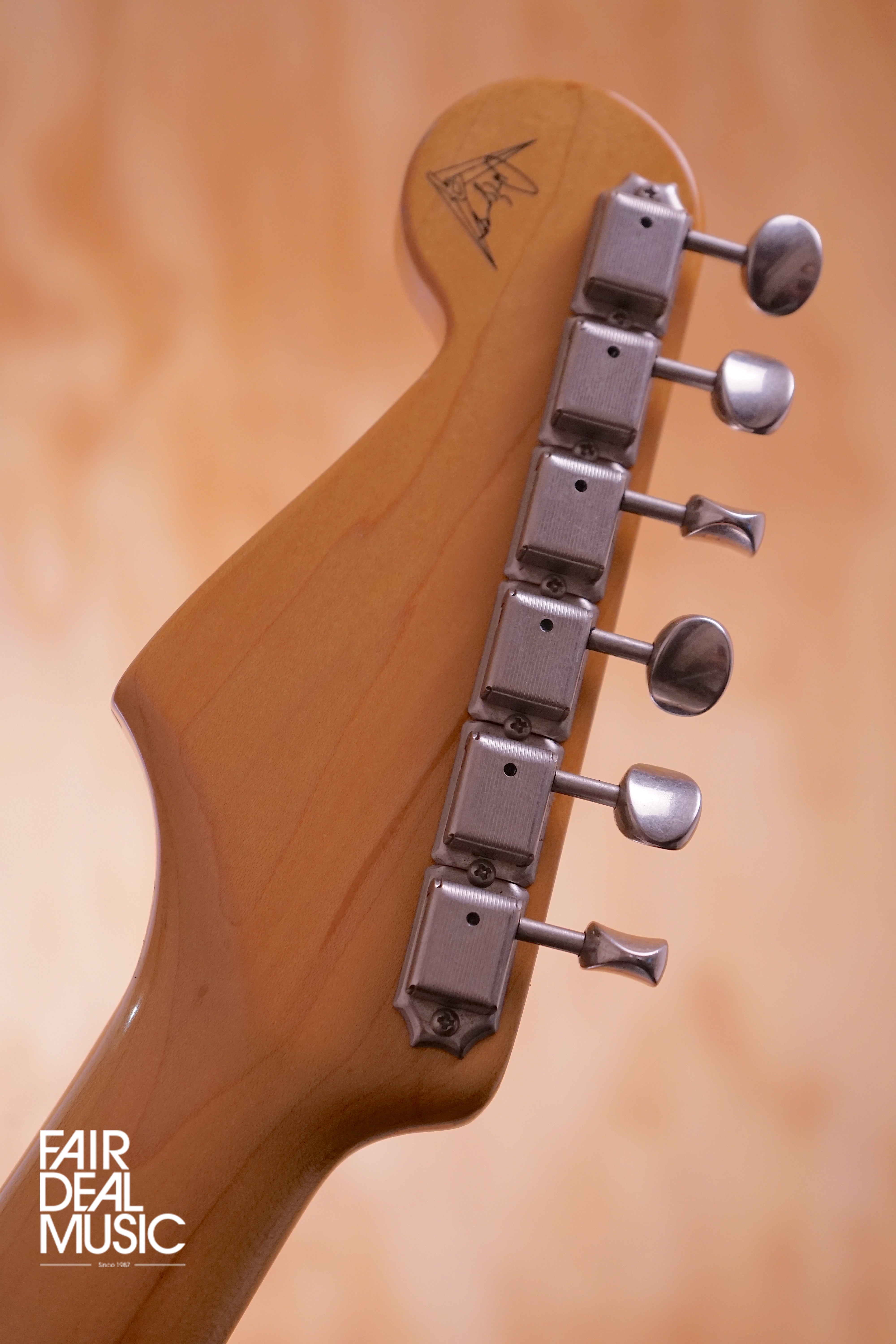 Fender Custom Shop Stratocaster '54 Masterbuilt (Art Esparza) in 2-Colour Sunburst, (Used) - Fair Deal Music
