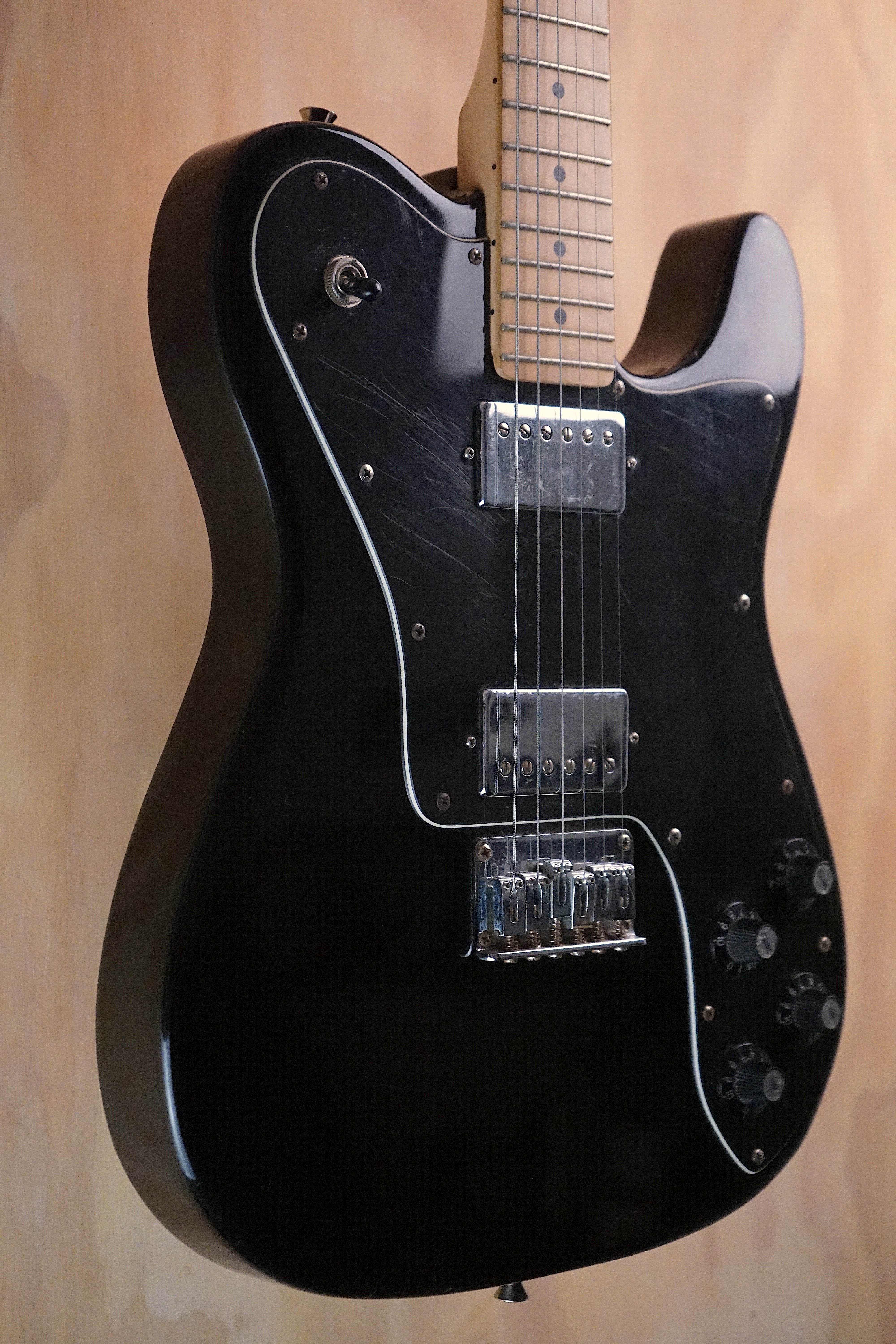 Squier Affinity Telecaster Custom HH Black Electric Guitar, (Used) - Fair Deal Music