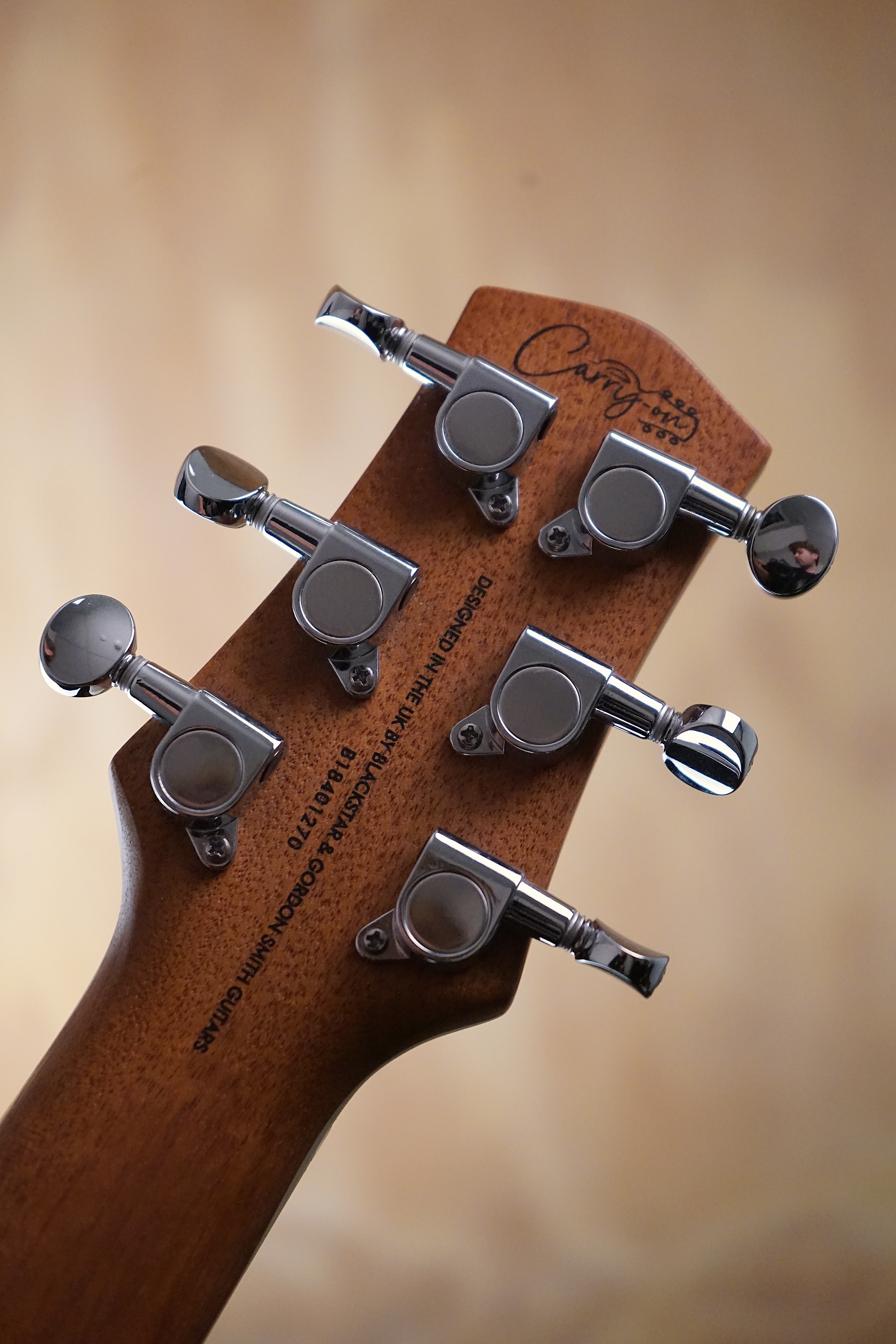 Blackstar Carry-On Travel Guitar ST Black with Blackstar Fly, (Used) - Fair Deal Music