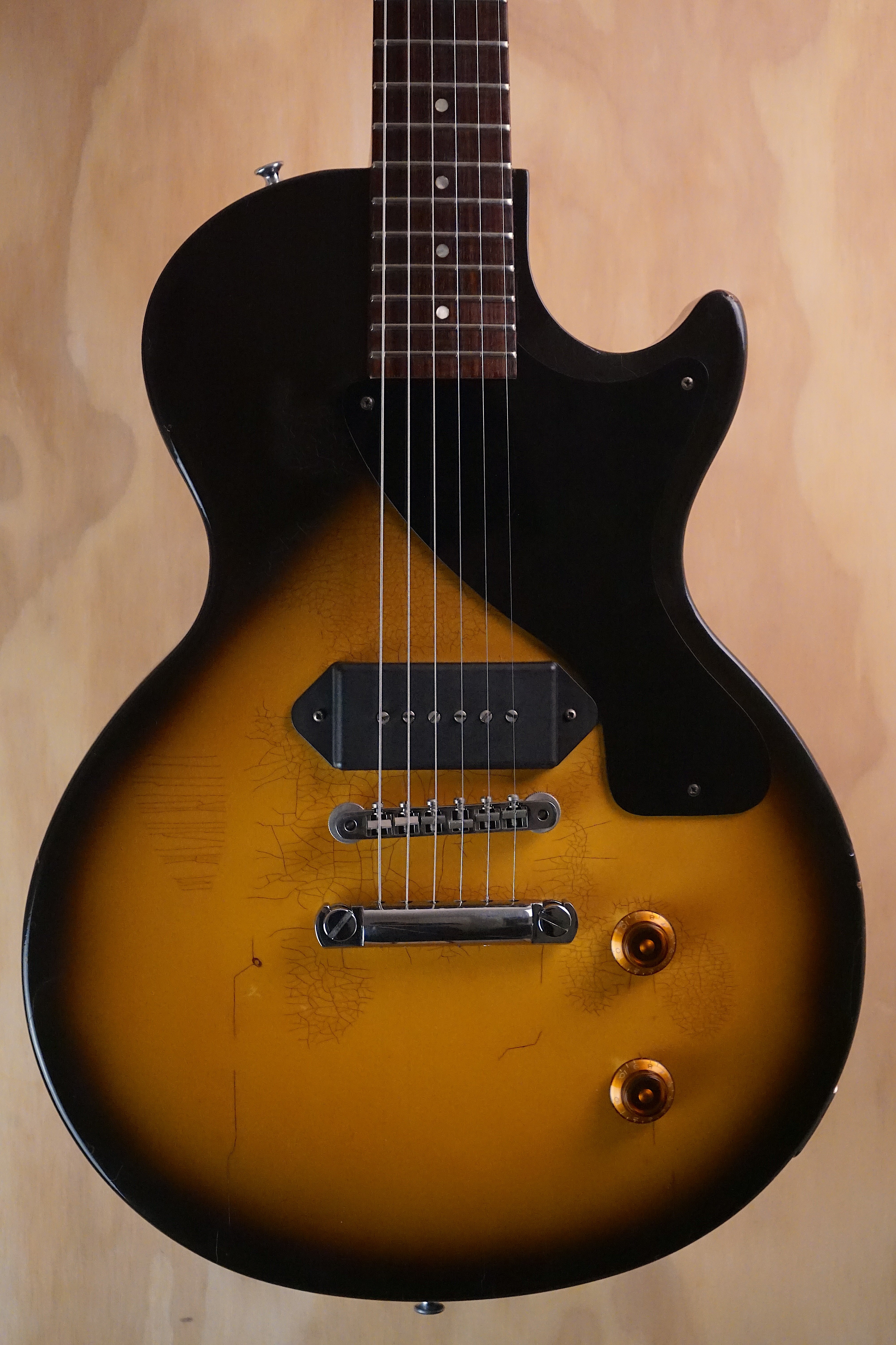 1991 Gibson Les Paul Junior Sunburst Electric Guitar, (Used) - Fair Deal Music
