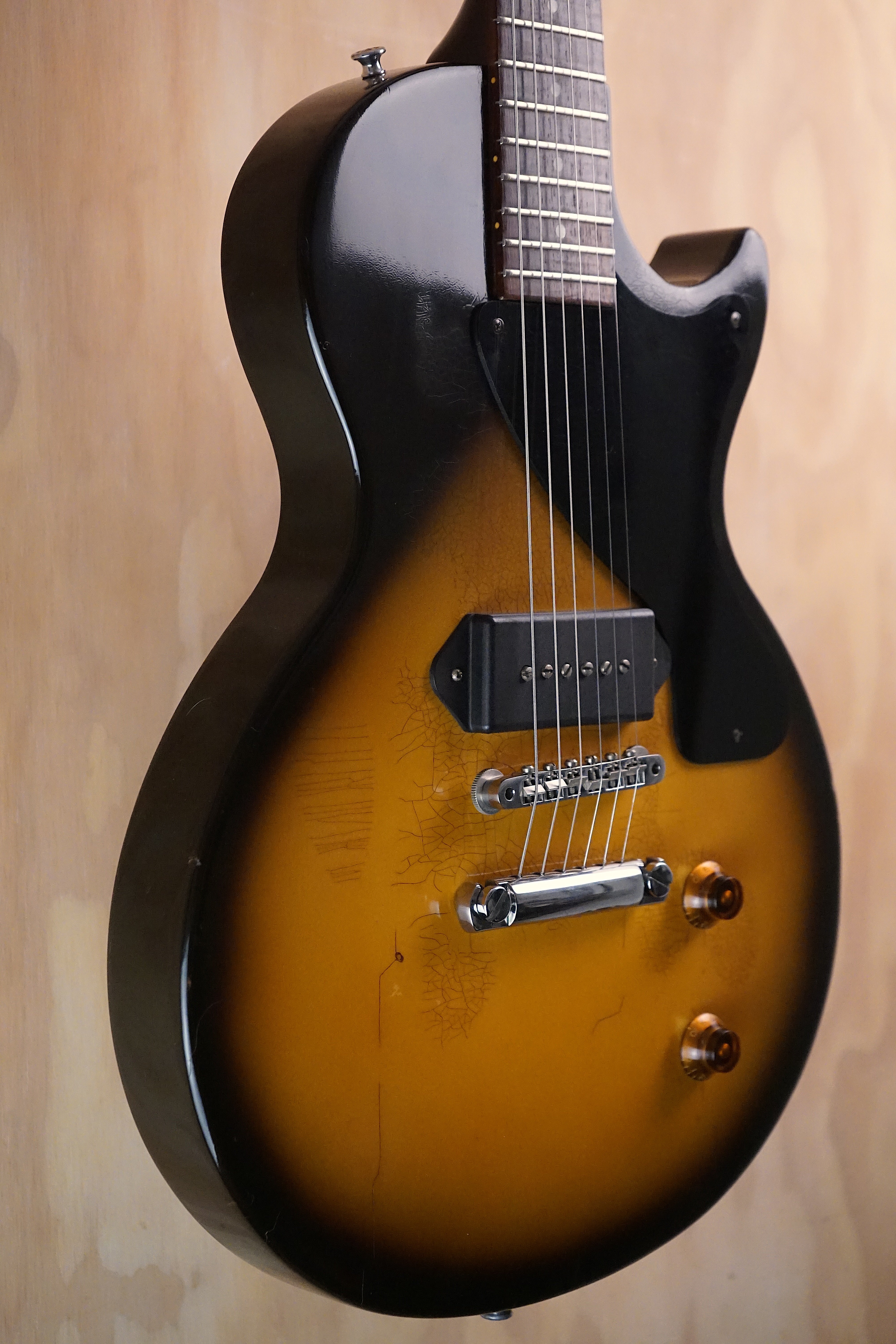1991 Gibson Les Paul Junior Sunburst Electric Guitar, (Used) - Fair Deal Music