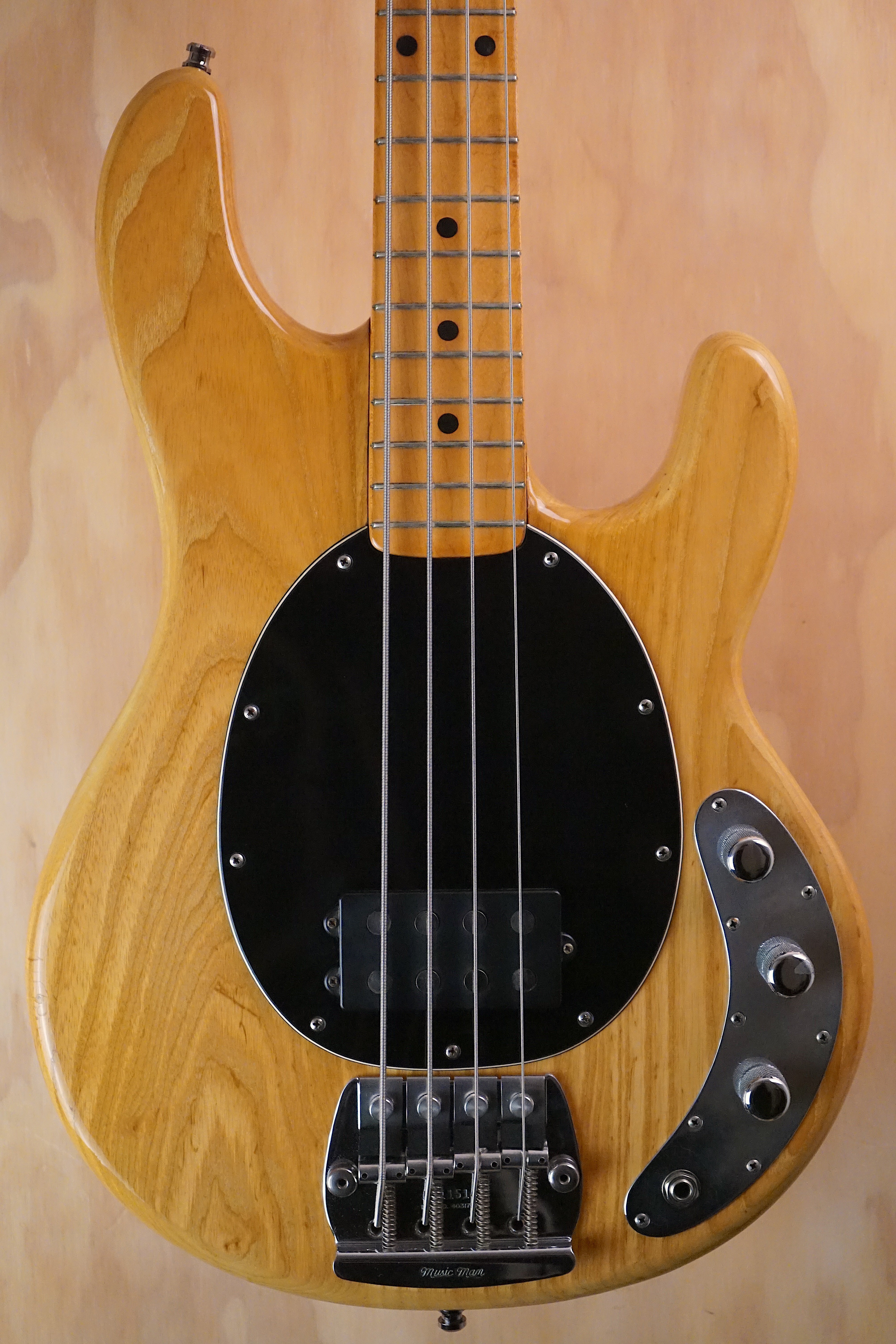 1979 Music Man StingRay Bass Natural, (Used) - Fair Deal Music