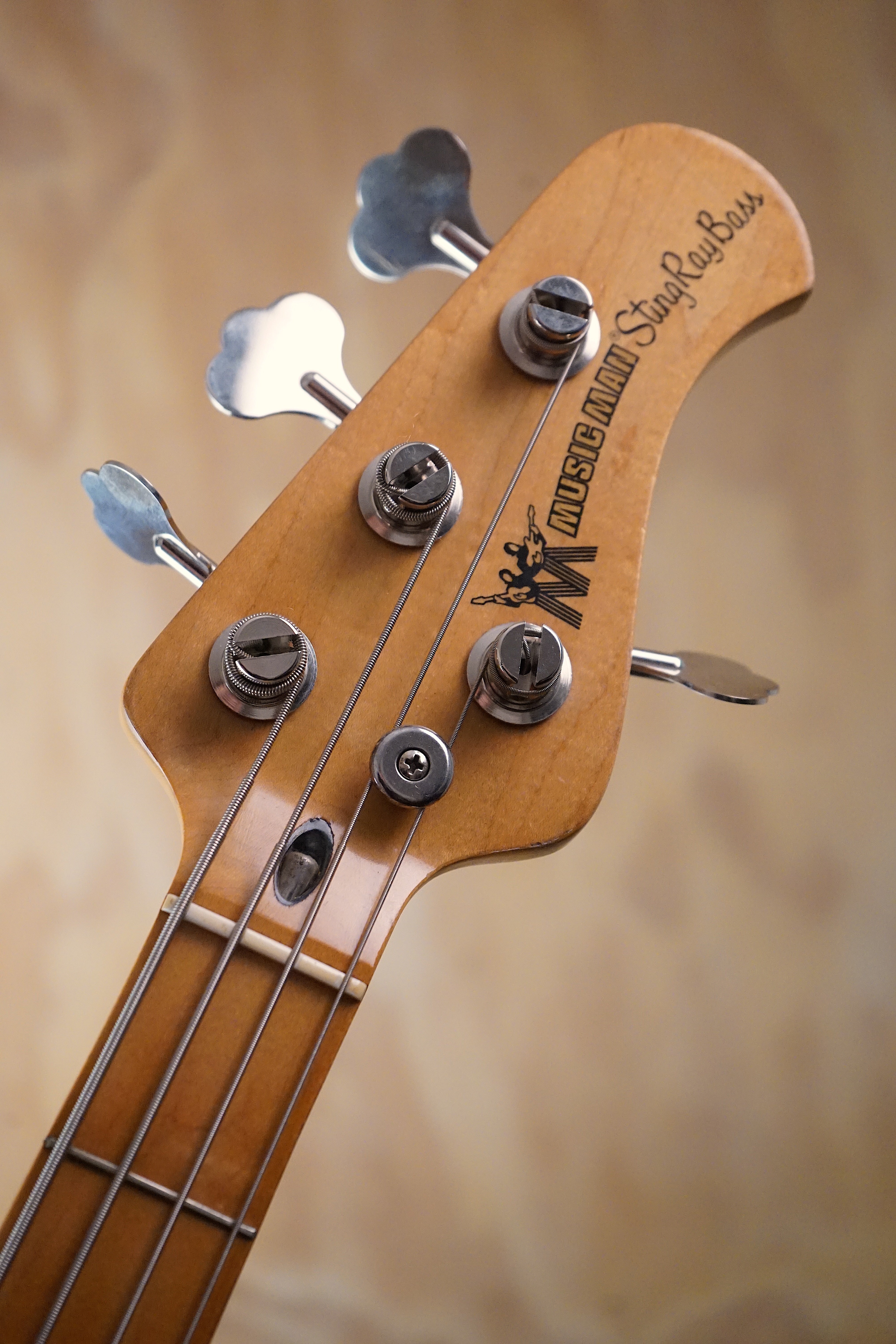 1979 Music Man StingRay Bass Natural, (Used) - Fair Deal Music
