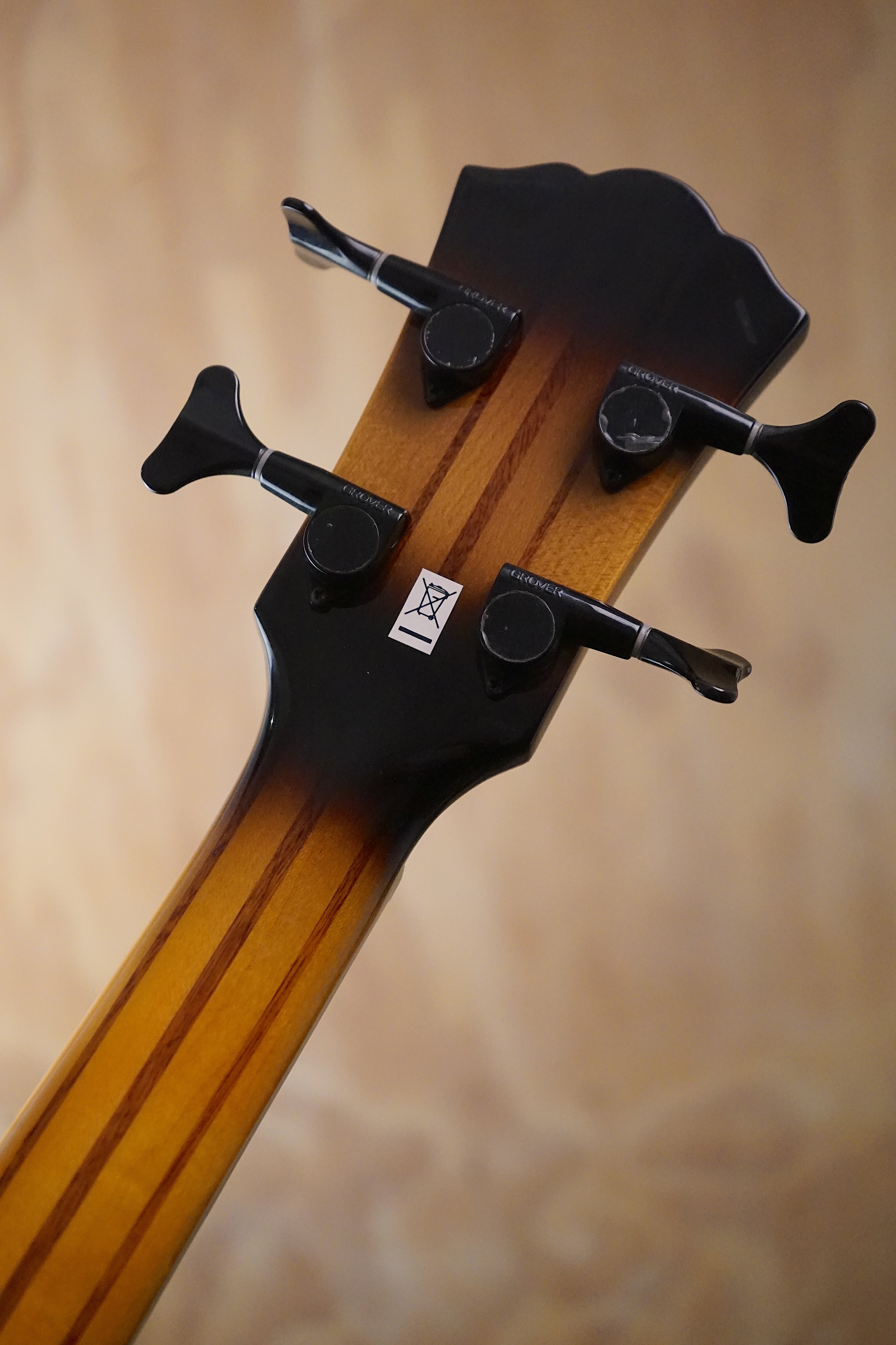 Washburn AB40VS Electro Acoustic Bass Guitar V Sunburst, (Used)