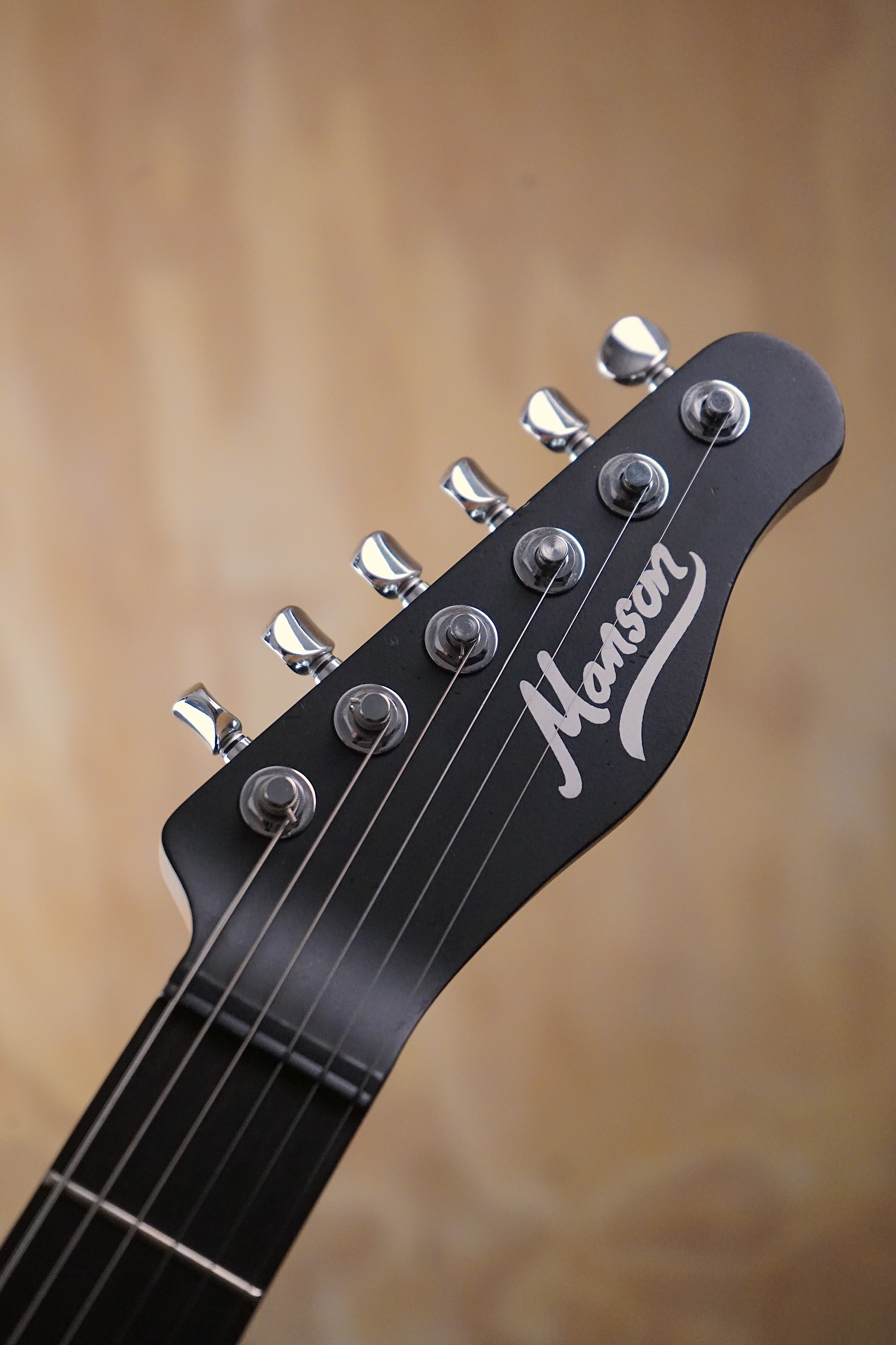 Manson MA-2 EVO Dry Satin Black Electric Guitar, (Used) - Fair Deal Music