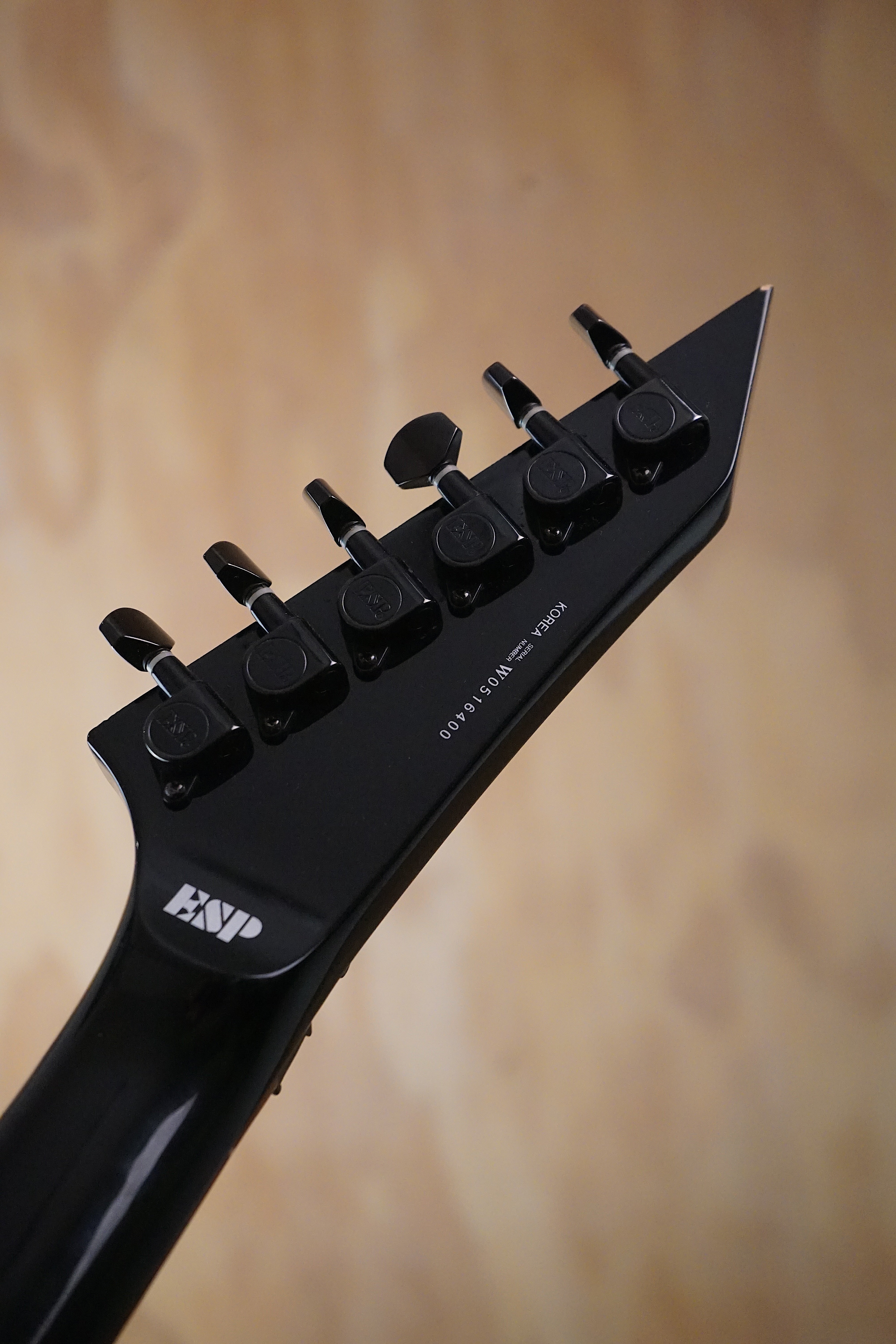 ESP LTD KH-202 Kirk Hammett Signature Black Electric Guitar, (Used) - Fair Deal Music