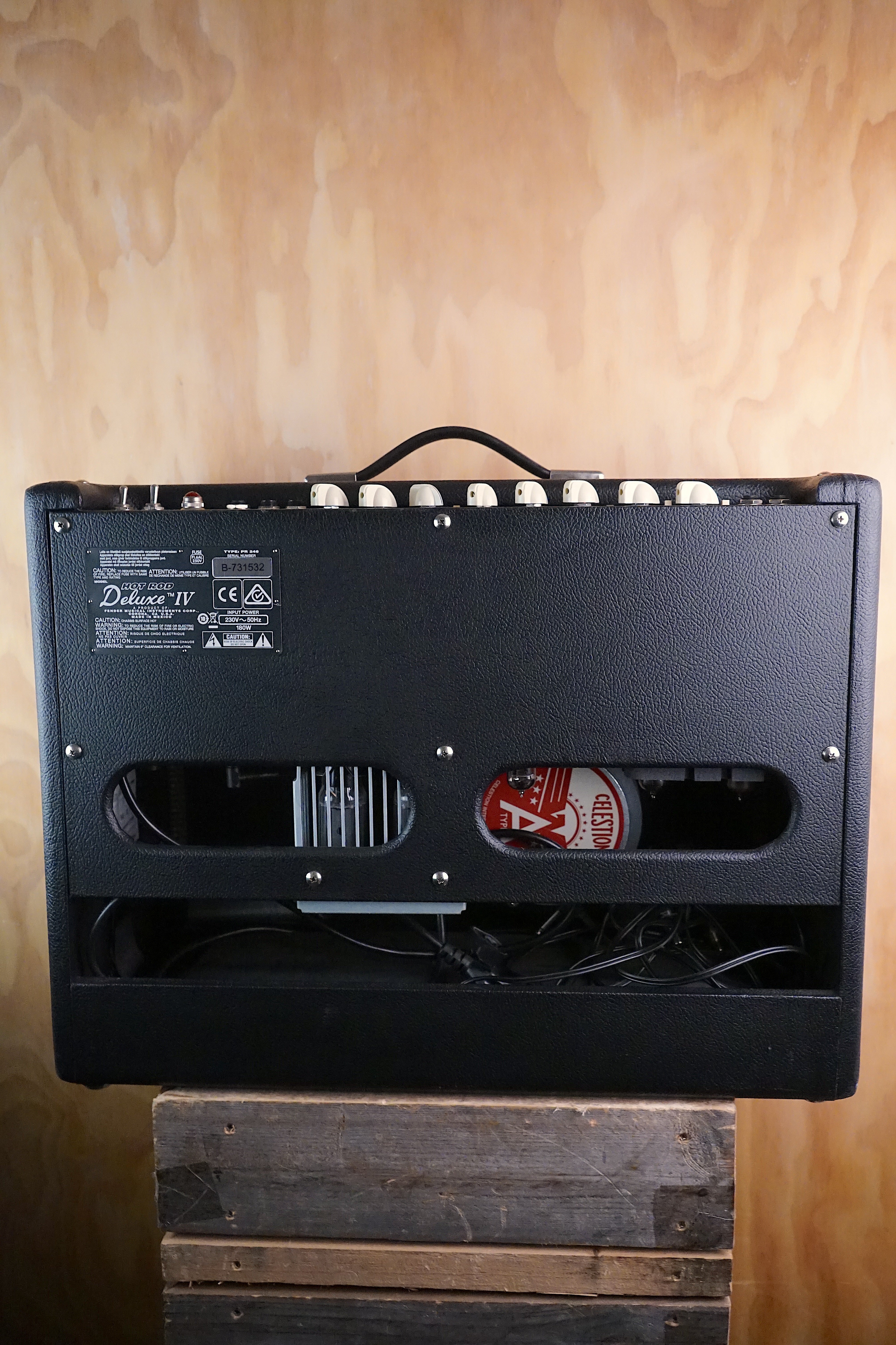 Fender Hot Rod Deluxe IV 40W 1x12 Valve Guitar Combo Amplifier, (Used)