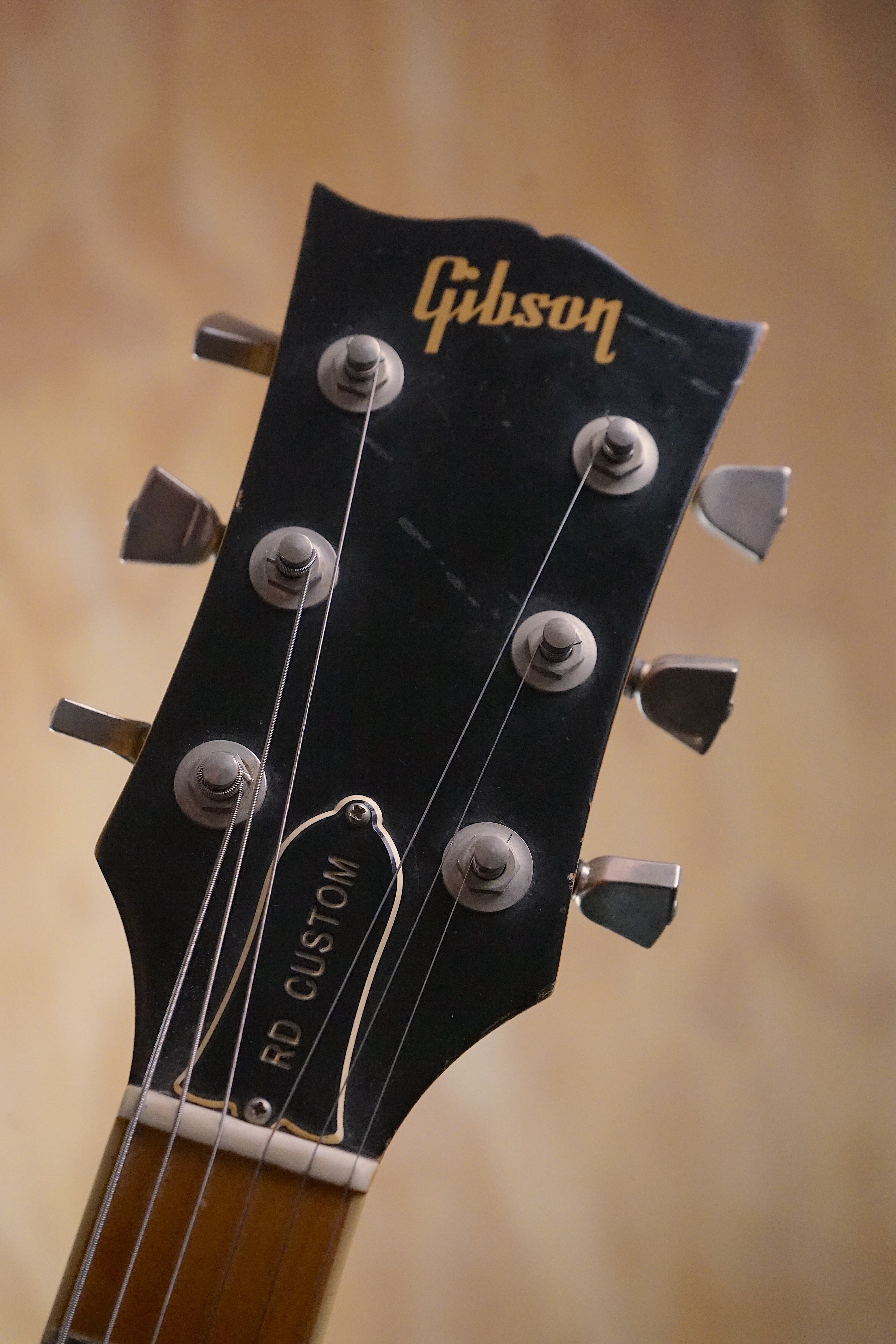 1978 Gibson RD Custom Natural Vintage USA Electric Guitar, (Used)