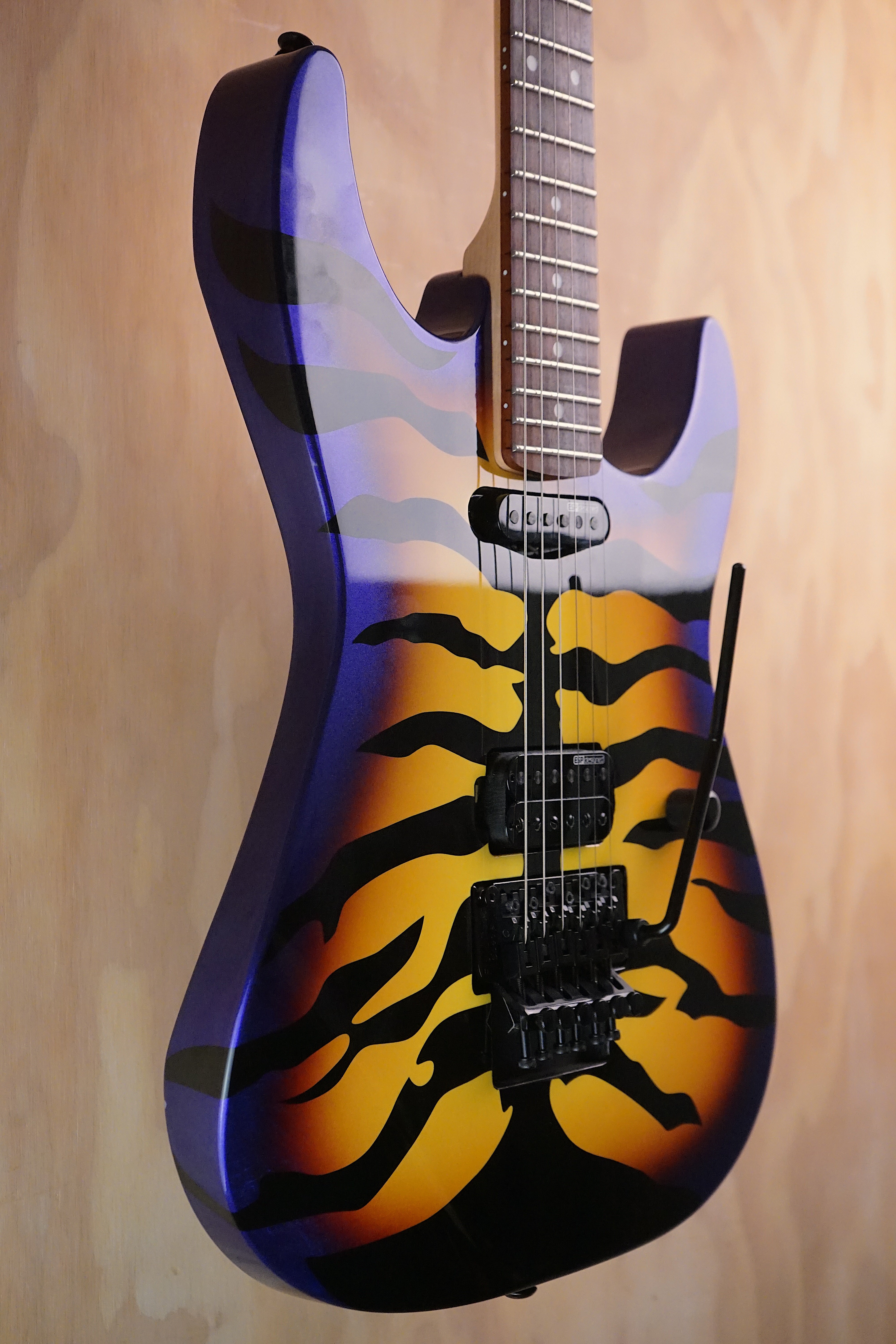 ESP LTD GL-SBT200 George Lynch Signature Purple Tiger, (Used, Comm)