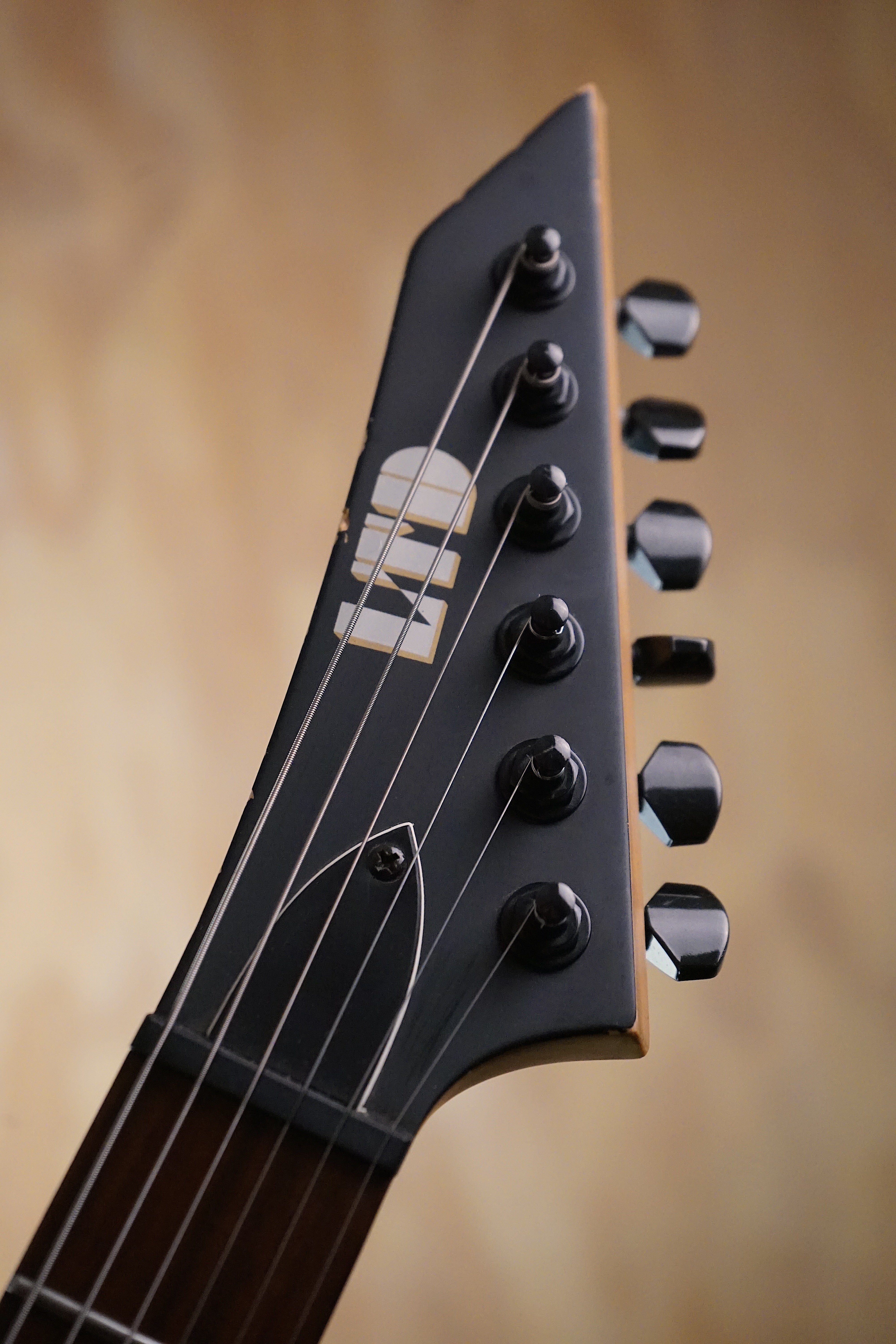 ESP LTD M-50 Black Satin Electric Guitar, (Used)