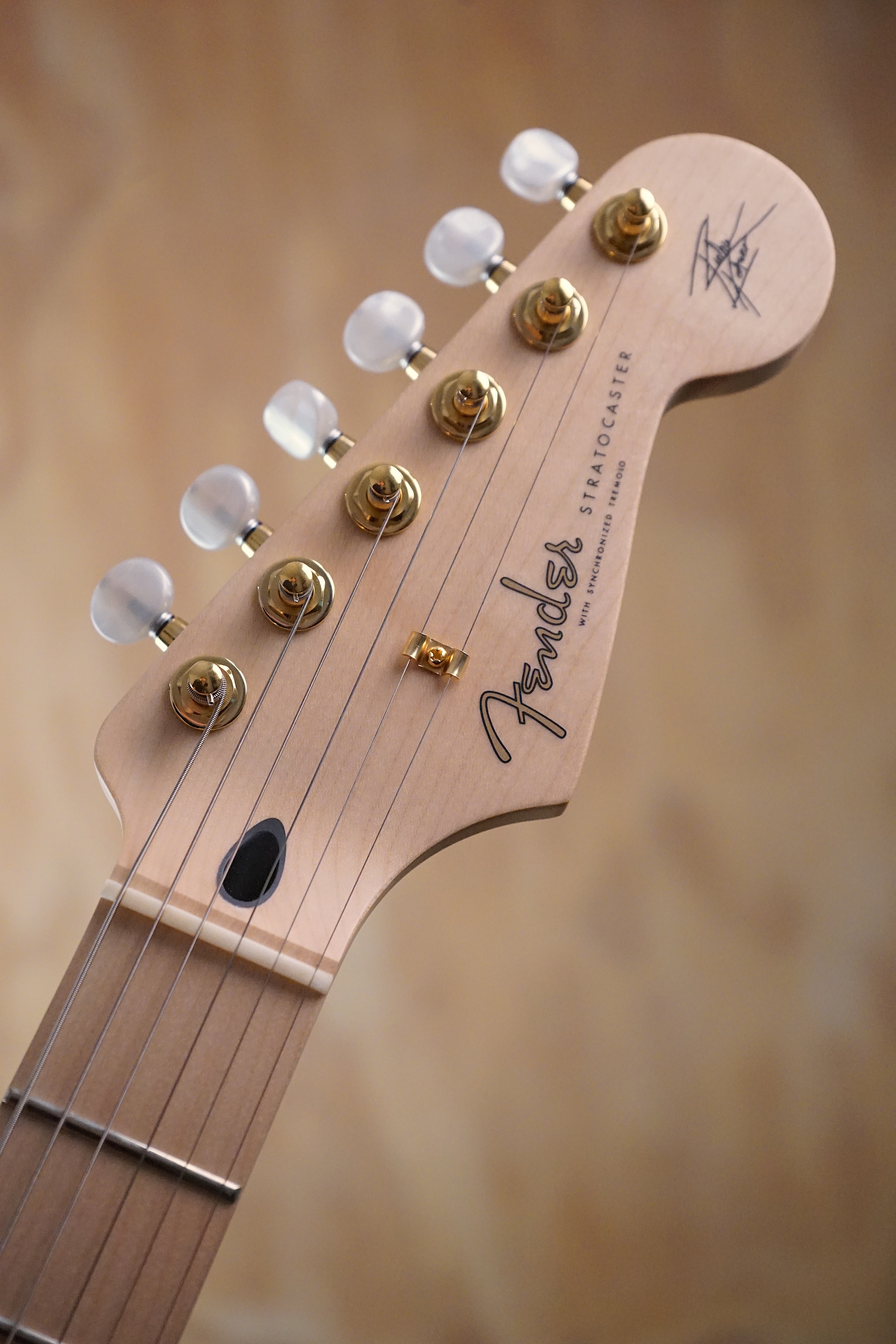 Fender Richie Kotzen Stratocaster Transparent Red Burst, (Used, Comm)