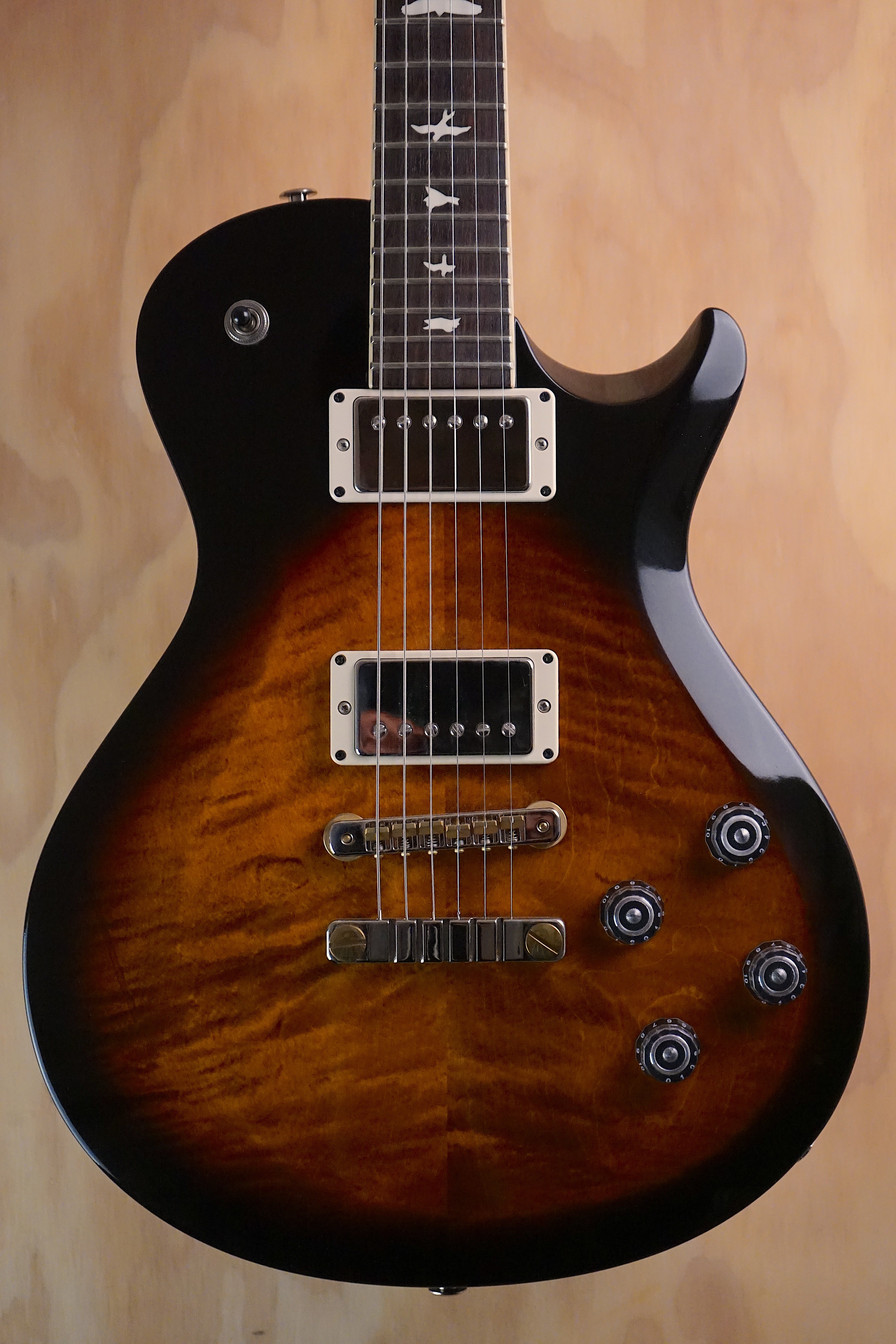 PRS S2 McCarty 594 Singlecut Burnt Amber Smokeburst, (Used, Comm)