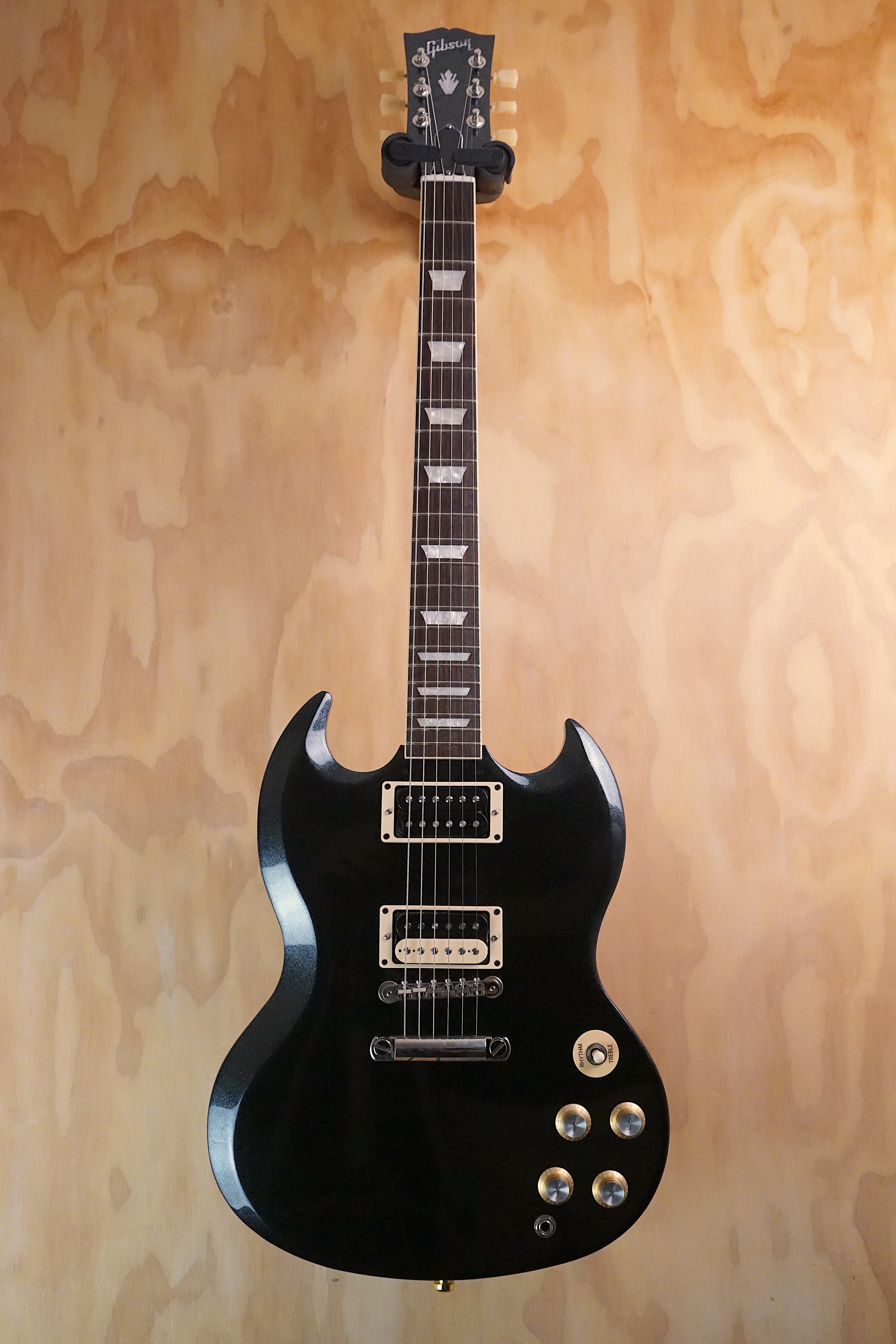 Gibson Mod Shop SG Graphite Sparkle, (Used, Comm) - Fair Deal Music