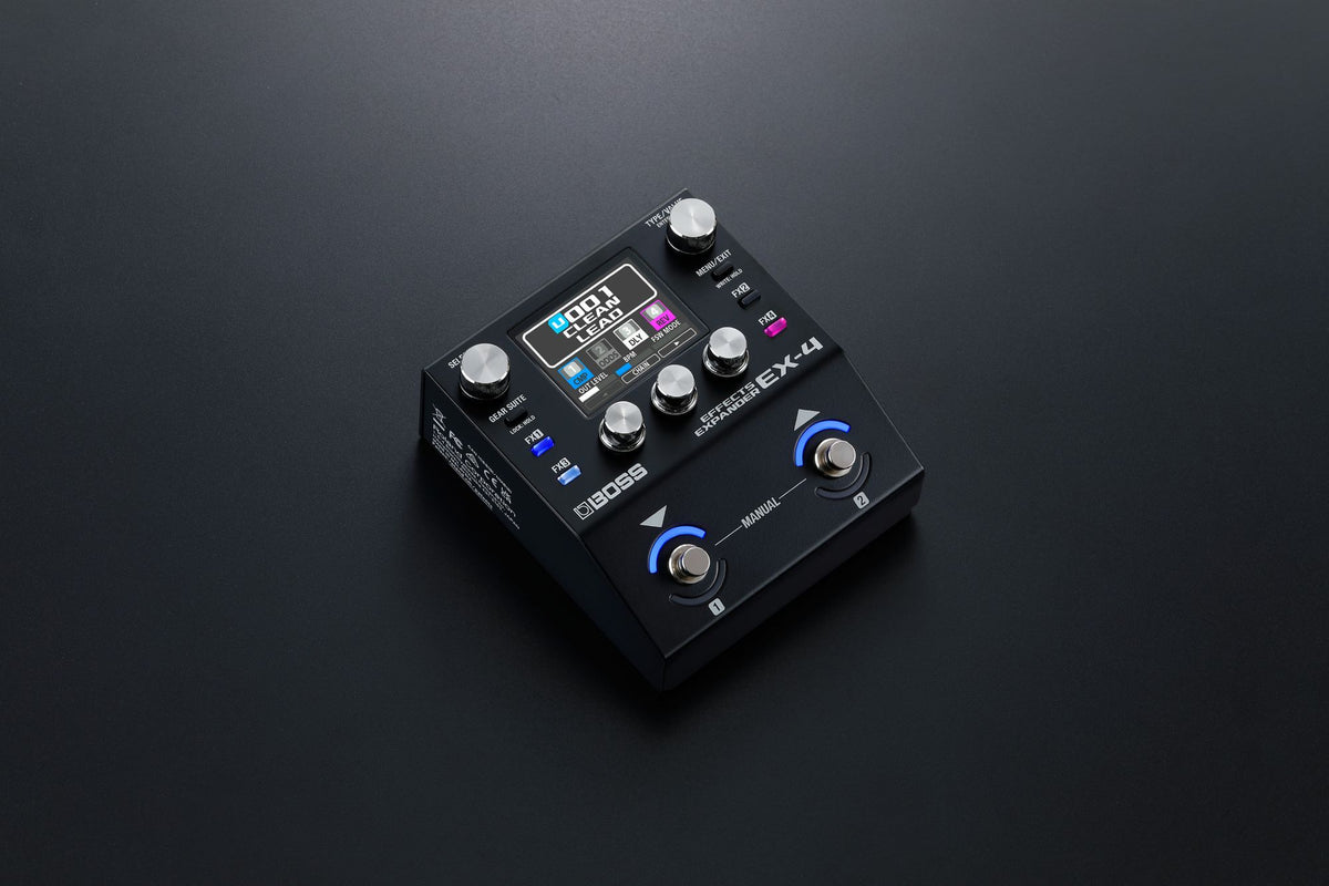 EMBARGO 24TH SEPTEMBER 8AM Boss EX-4 Effects Expander Multi-Effects Pedal - Fair Deal Music