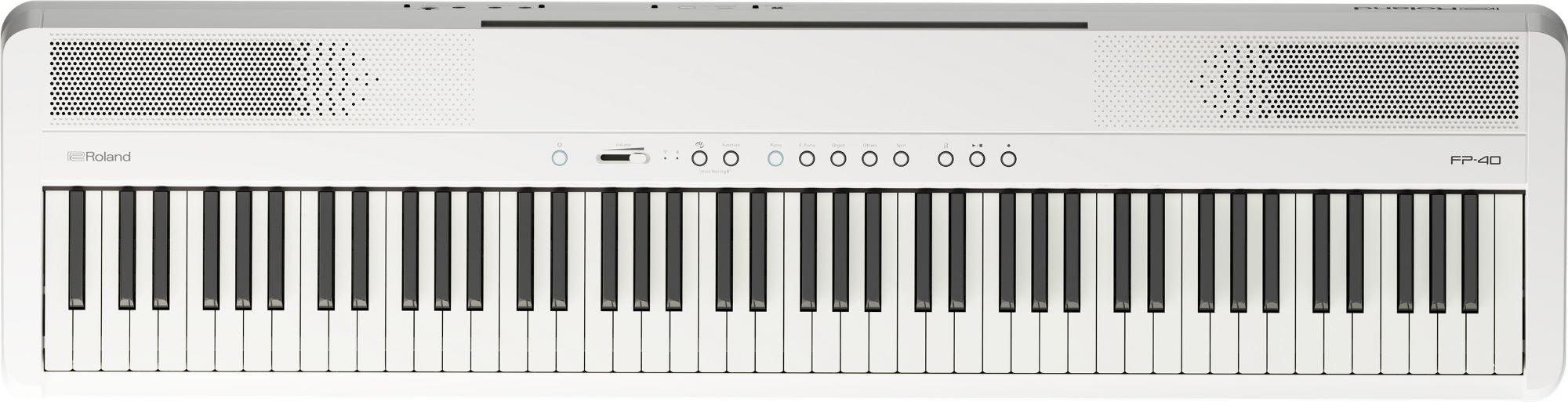 Roland FP-40 Portable Digital Piano - White - Fair Deal Music