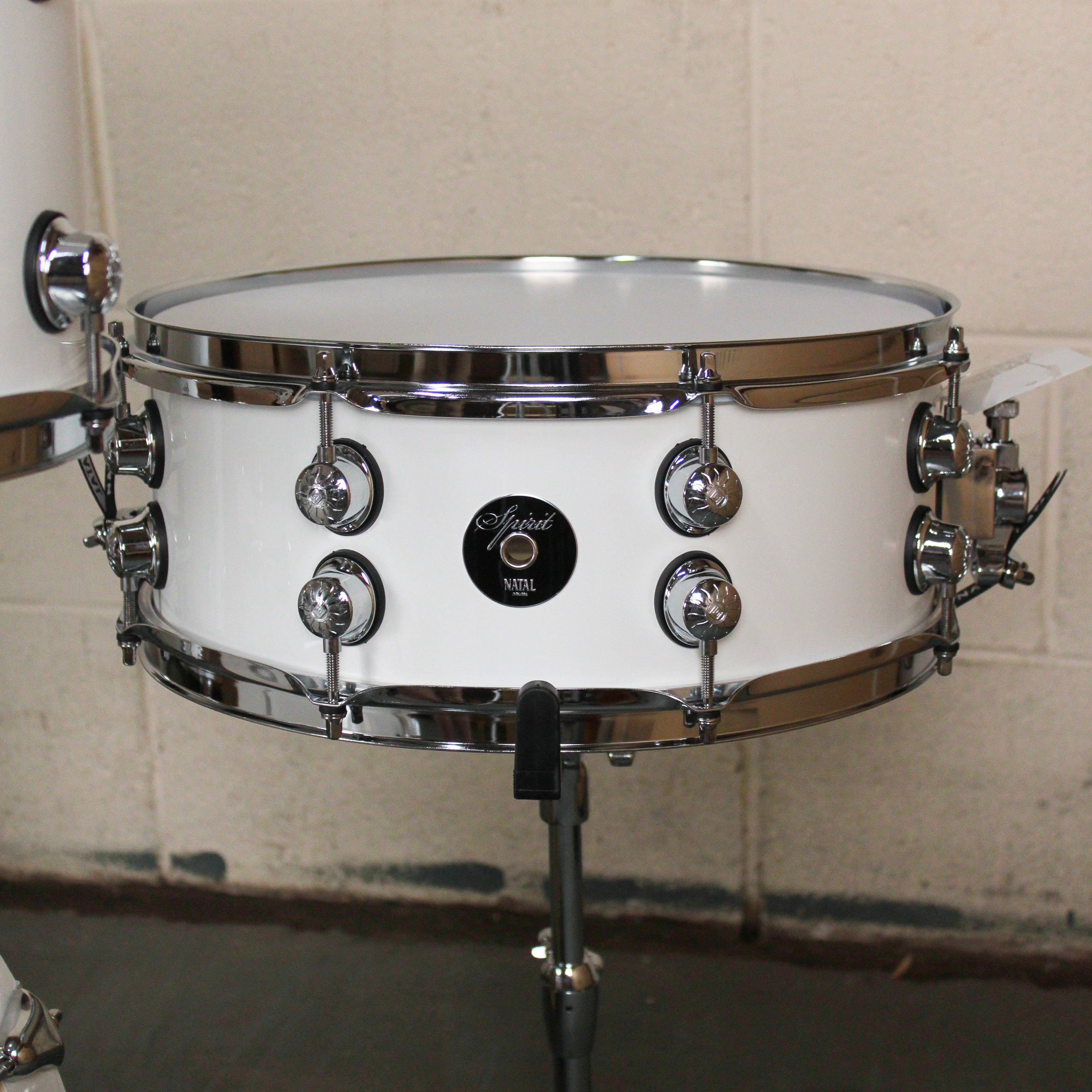 Natal Spirit Series Fusion 20 5-Piece Shell Pack, White - Fair Deal Music