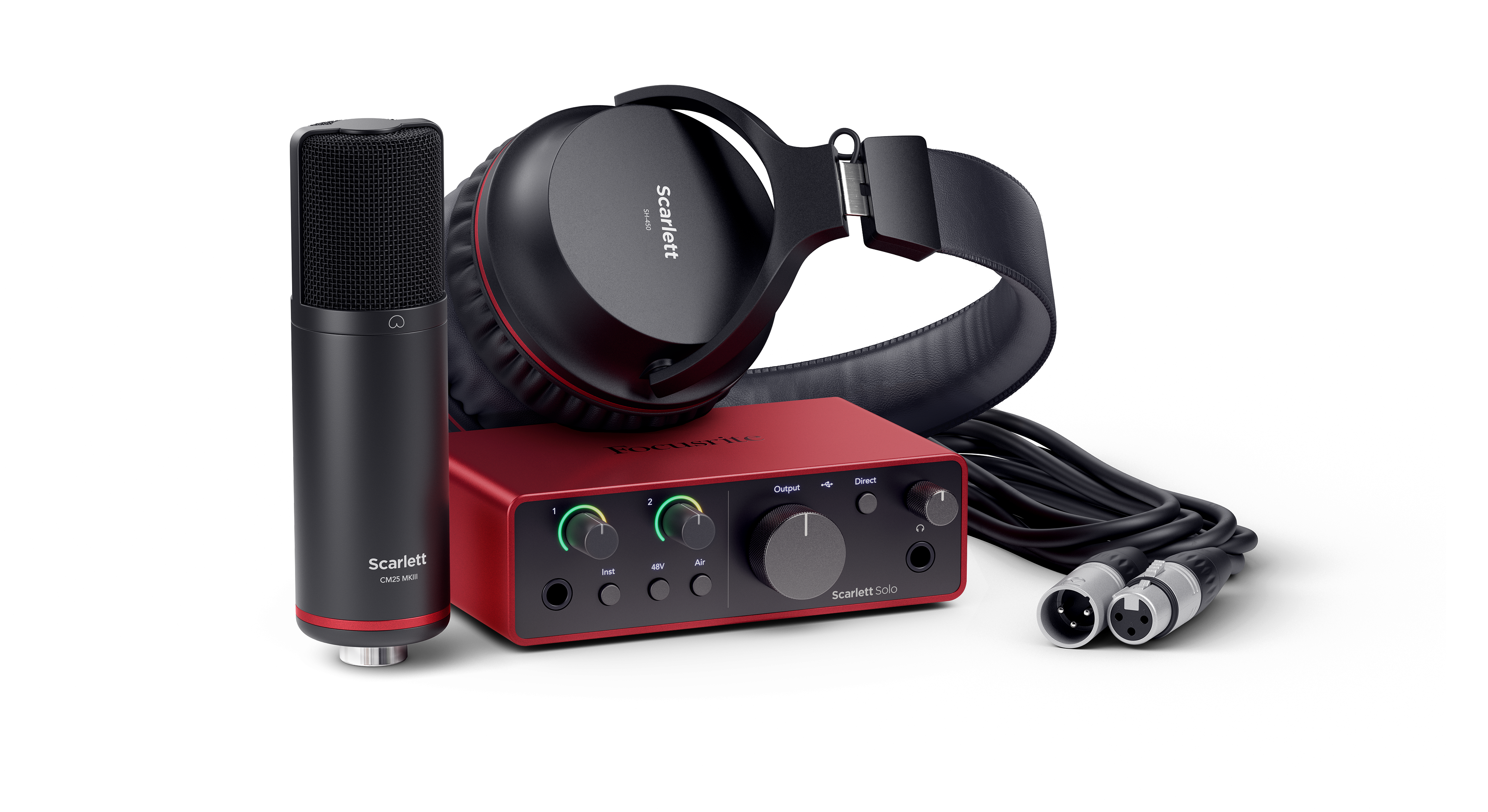 Focusrite Scarlett Solo Studio 4th Gen Bundle - Fair Deal Music