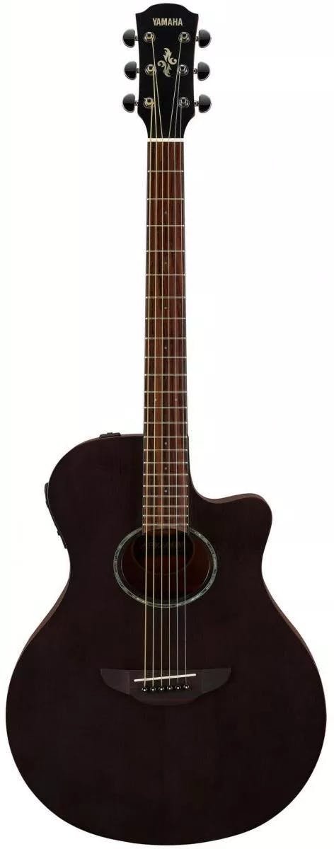 Yamaha APX600M Electro-Acoustic Guitar, Matte Finish, Smokey Black - Fair Deal Music