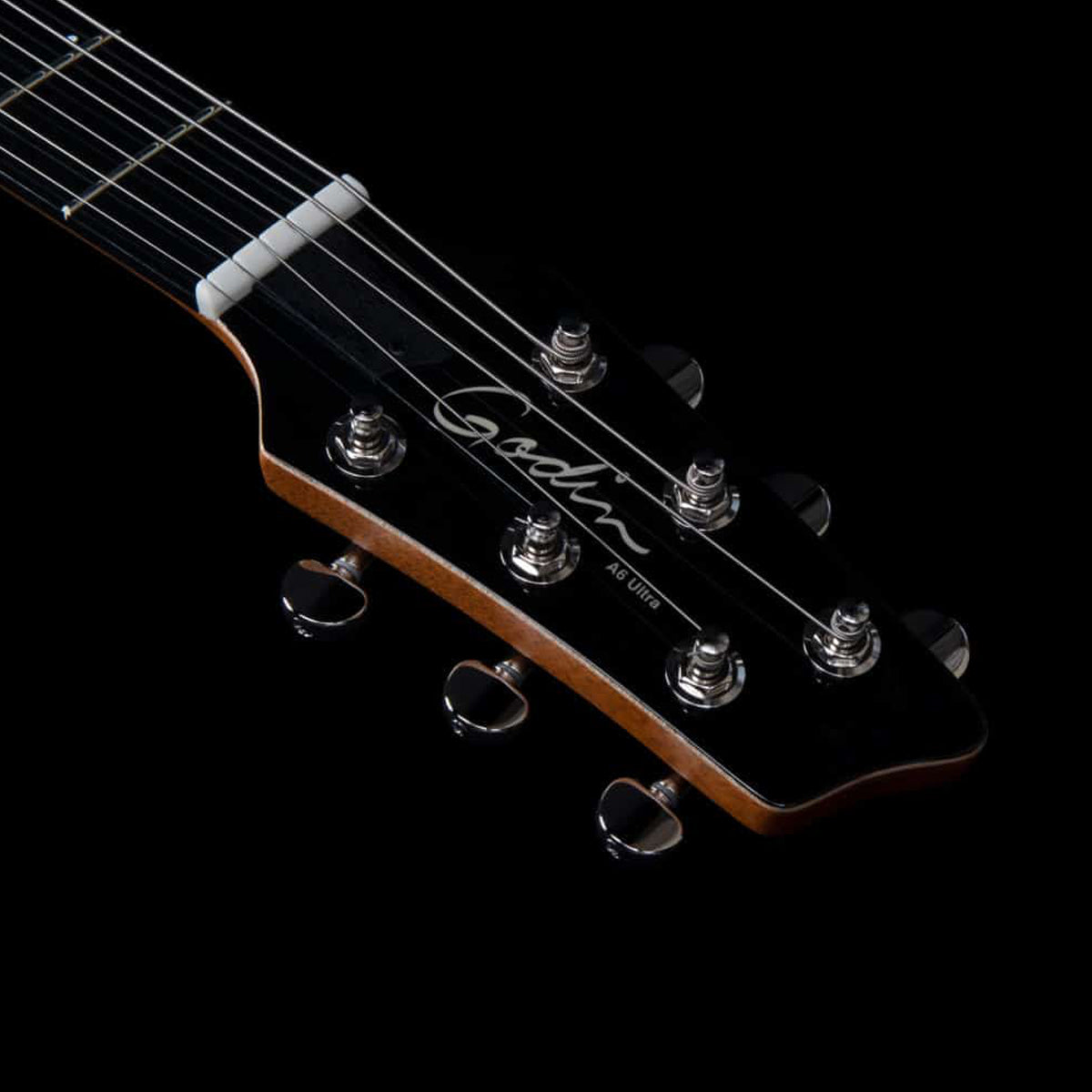 Godin A6 Ultra Electric Guitar ~ Extreme Koa HG - Fair Deal Music