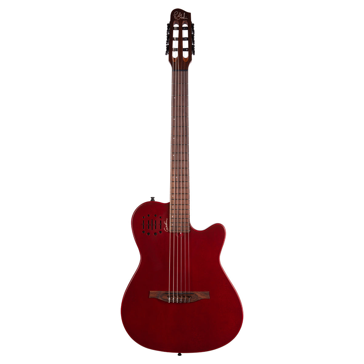 Godin Multiac Mundial Electric Guitar ~ Arctik Red - Fair Deal Music