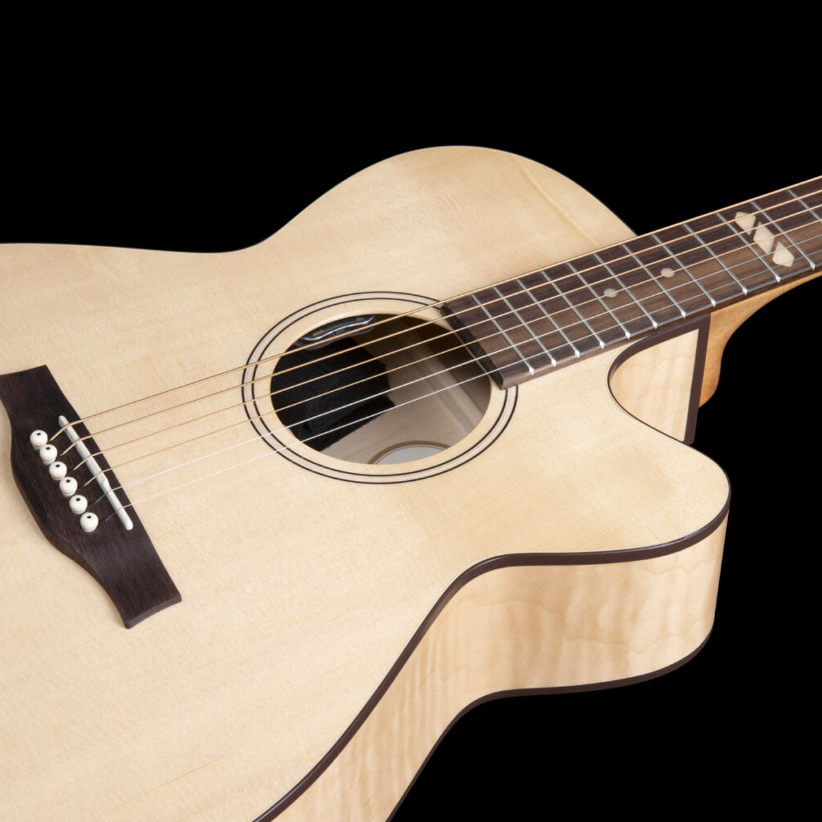 Godin Fairmount CW Electro-Acoustic Guitar ~ Flame Maple - Fair Deal Music