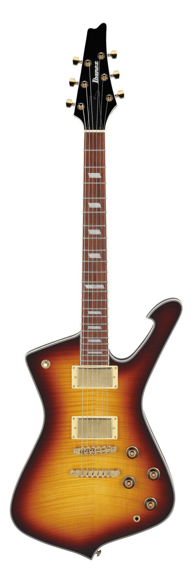 Ibanez IC420FM Iceman Electric Guitar, Violin Sunburst, Open Box - Fair Deal Music