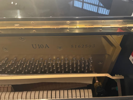 Yamaha U10 1991 Upright Piano in Polished Ebony Serial No 5162503 [USED] - Fair Deal Music