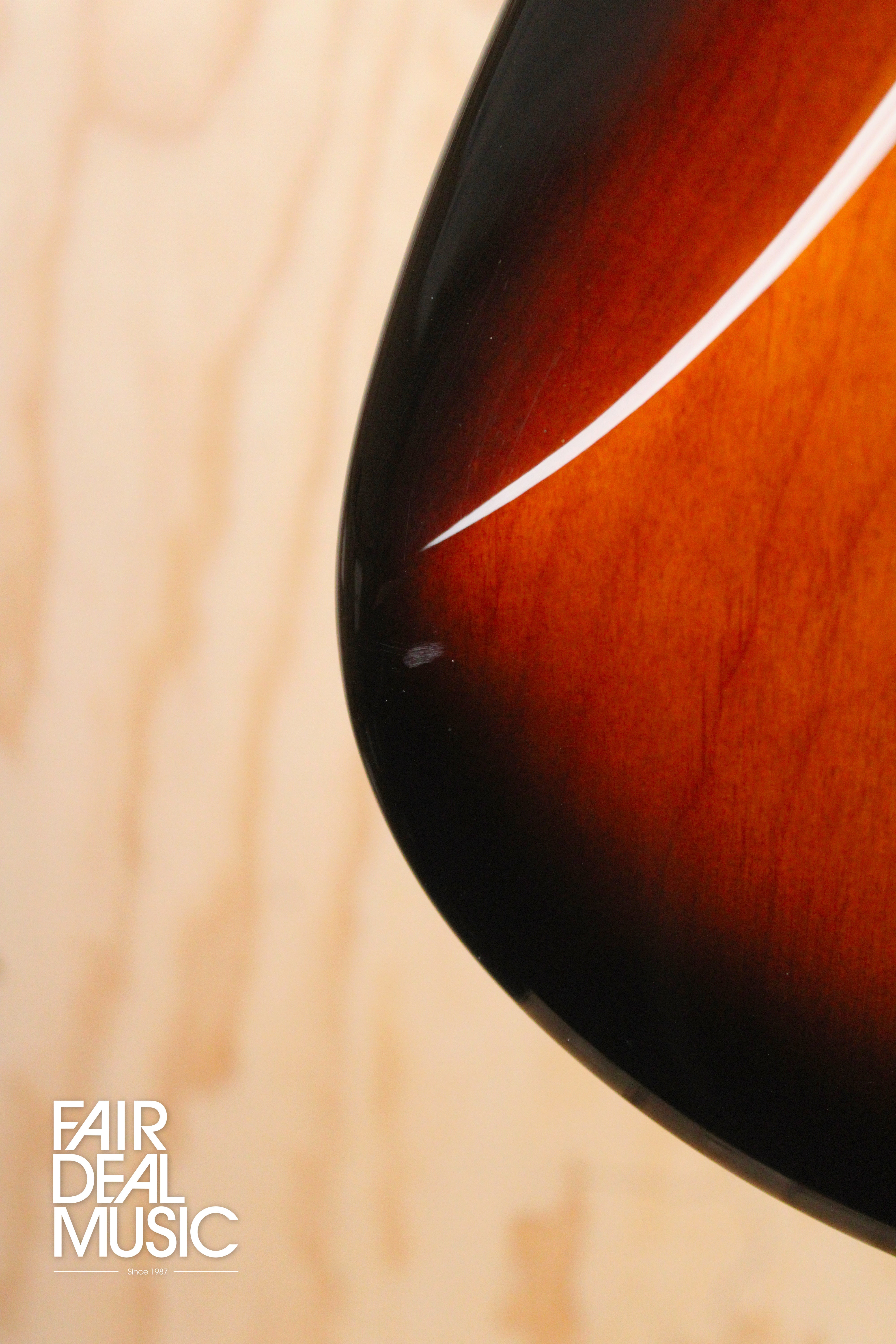 Fender American Vintage II 1957 Stratocaster in 2-Colour Sunburst Left-Handed, Ex Display Electric Guitar - Fair Deal Music