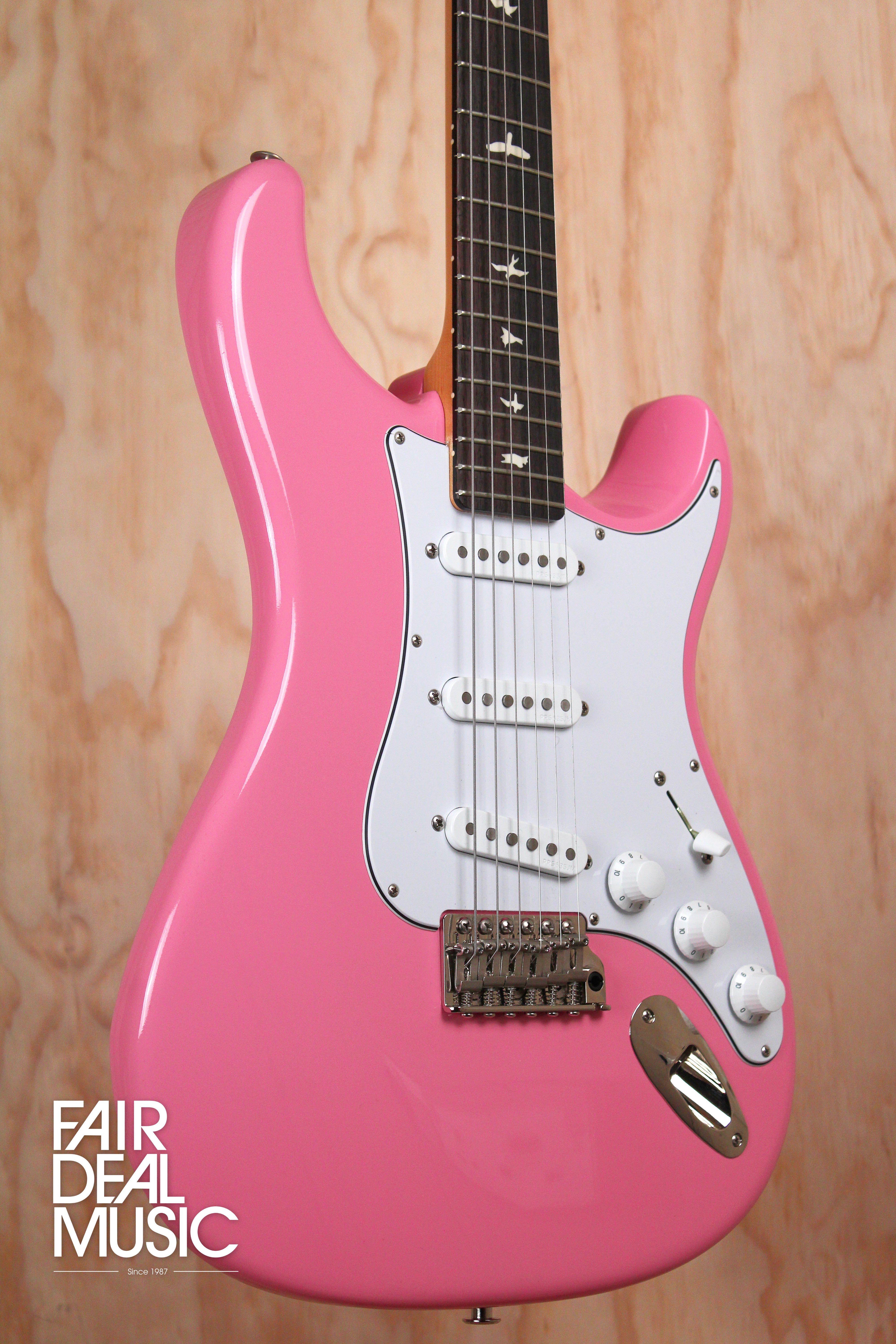 PRS John Mayer Silver Sky Electric Guitar in Roxy Pink, Ex Display - Fair Deal Music