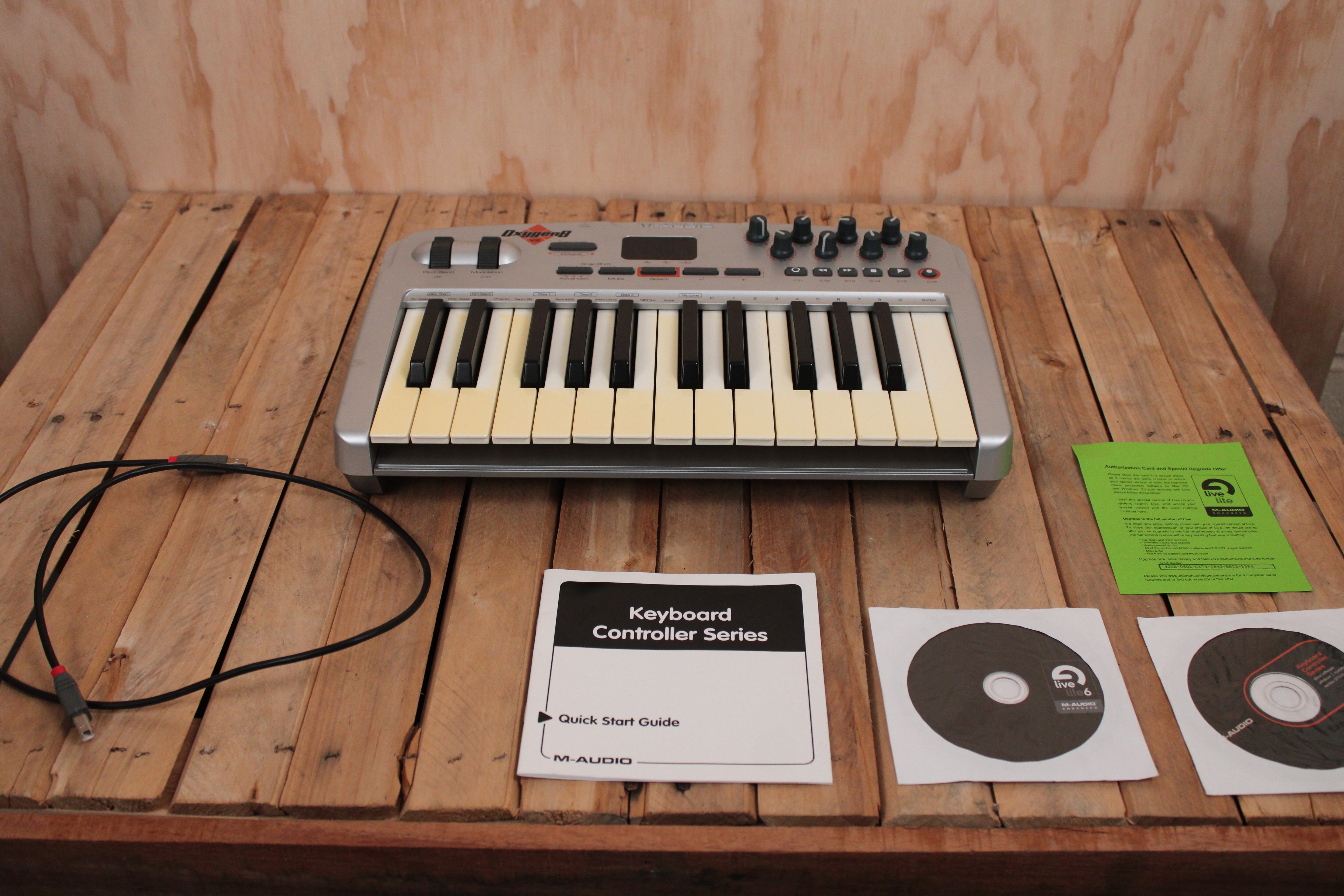 M-Audio Oxygen 8 V2 25-key USB MIDI Controller, Spares / Repair - Fair Deal Music