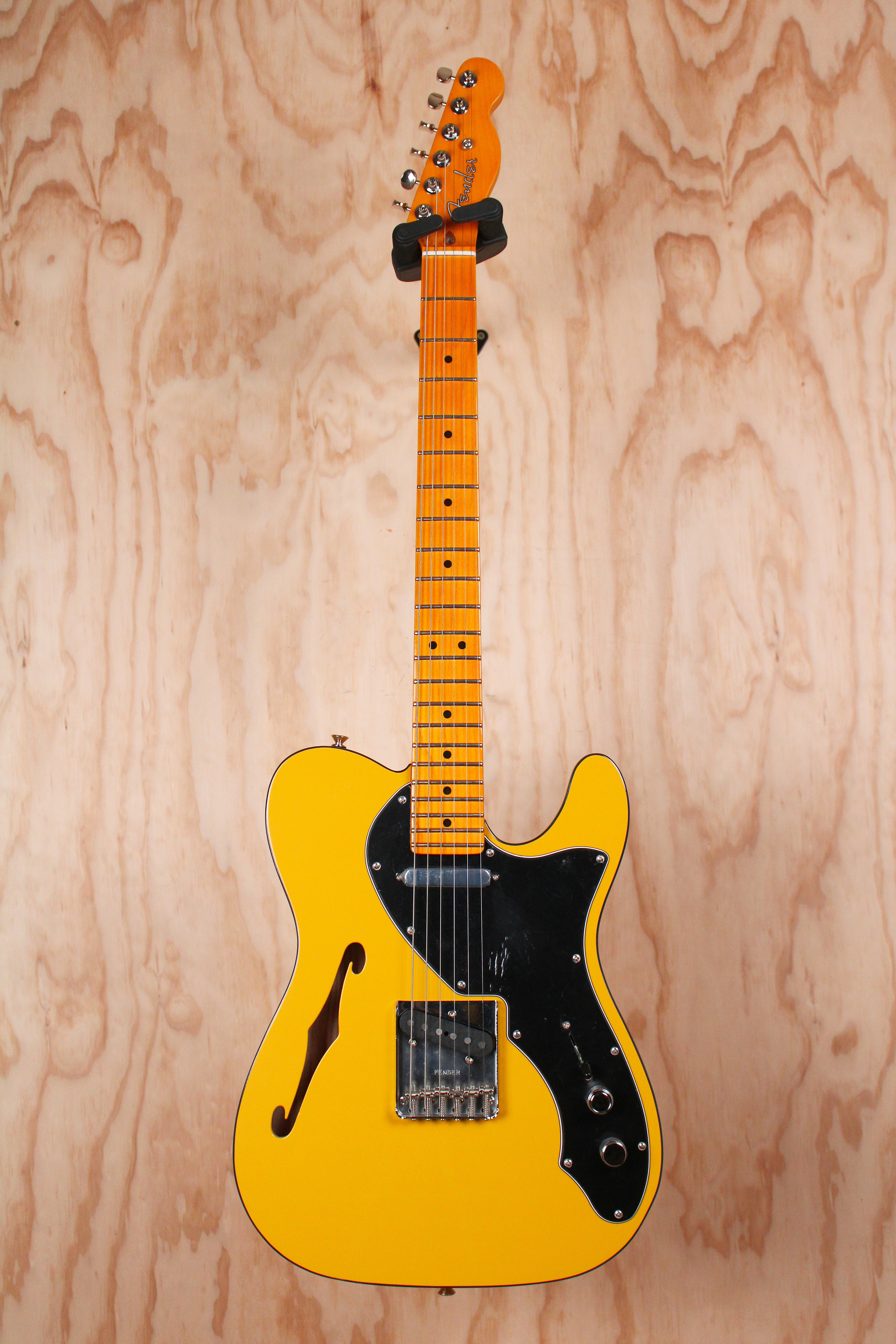 Fender Britt Daniel Telecaster Thinline in Amarillo Gold, Open Box Electric Guitar - Fair Deal Music