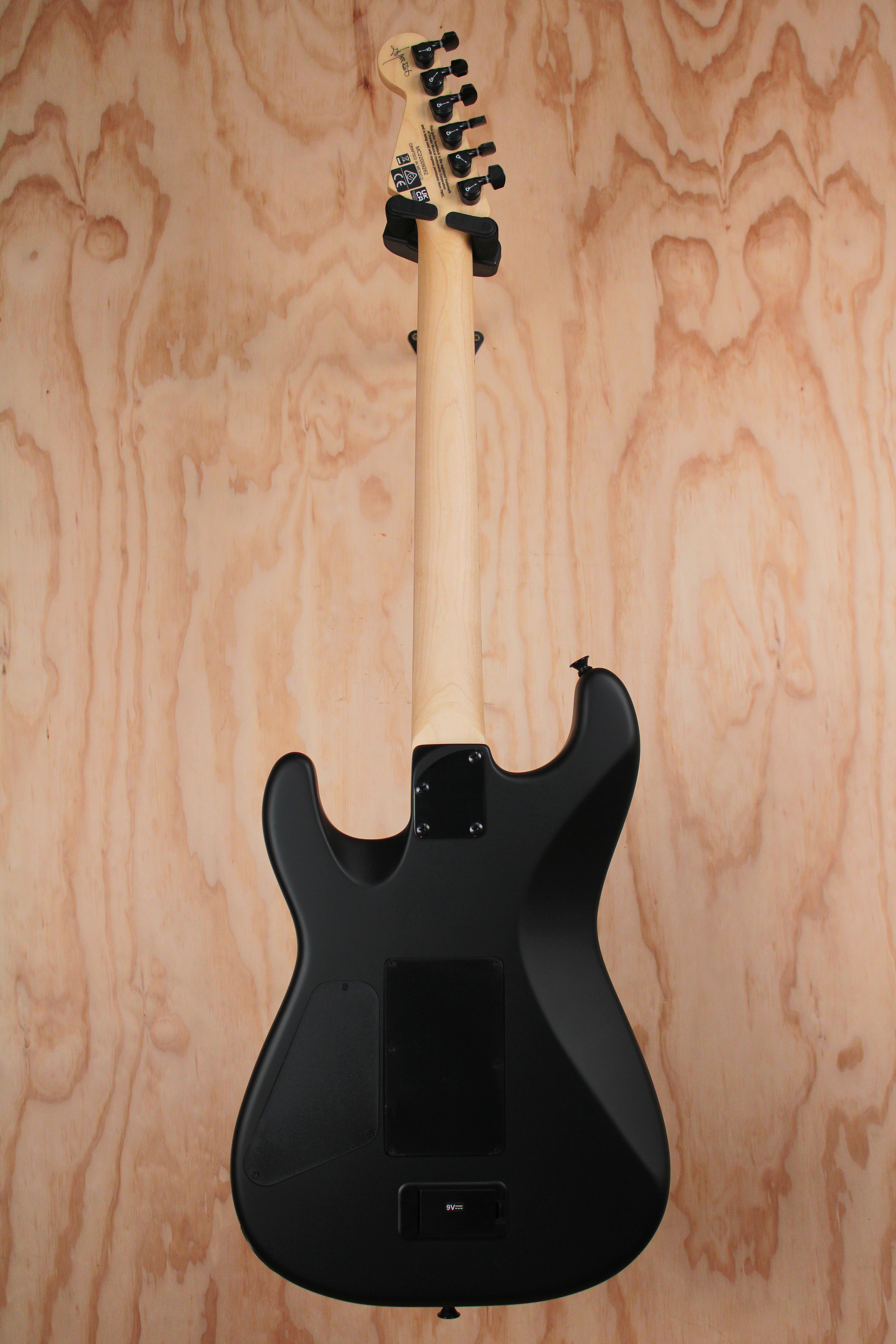 Charvel Jim Root Signature Pro Mod San Dimas Style 1 HH FR M in Satin Black, Ex Display, Electric Guitar - Fair Deal Music