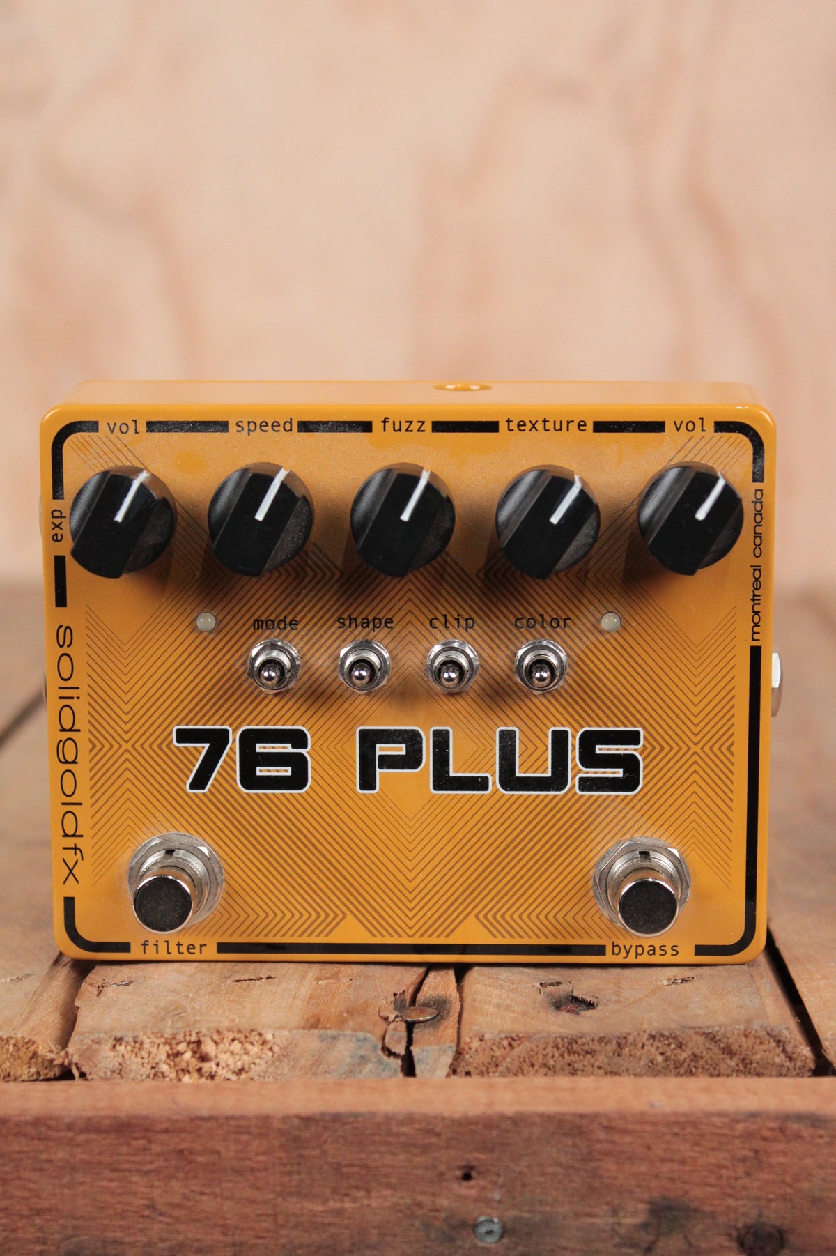 SolidGoldFX "76 Plus" - Fuzz / Filter Guitar Effects Pedal (Used) - Fair Deal Music