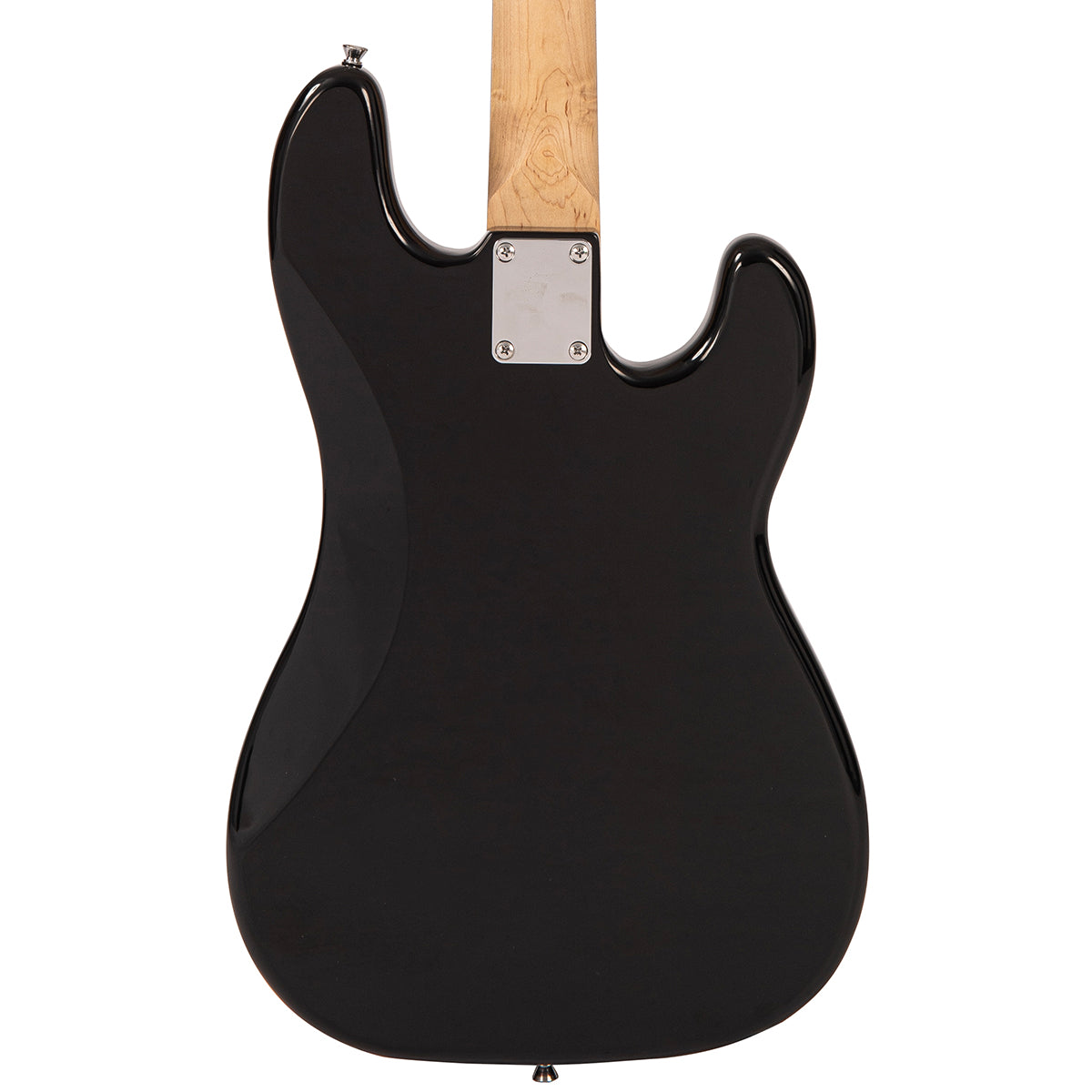 Vintage V40 Coaster Series Bass Guitar Pack ~ Left Hand Boulevard Black - Fair Deal Music