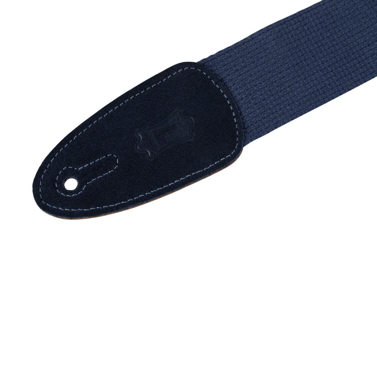Levy's Cotton w Suede Ends - Navy Guitar Strap - Fair Deal Music