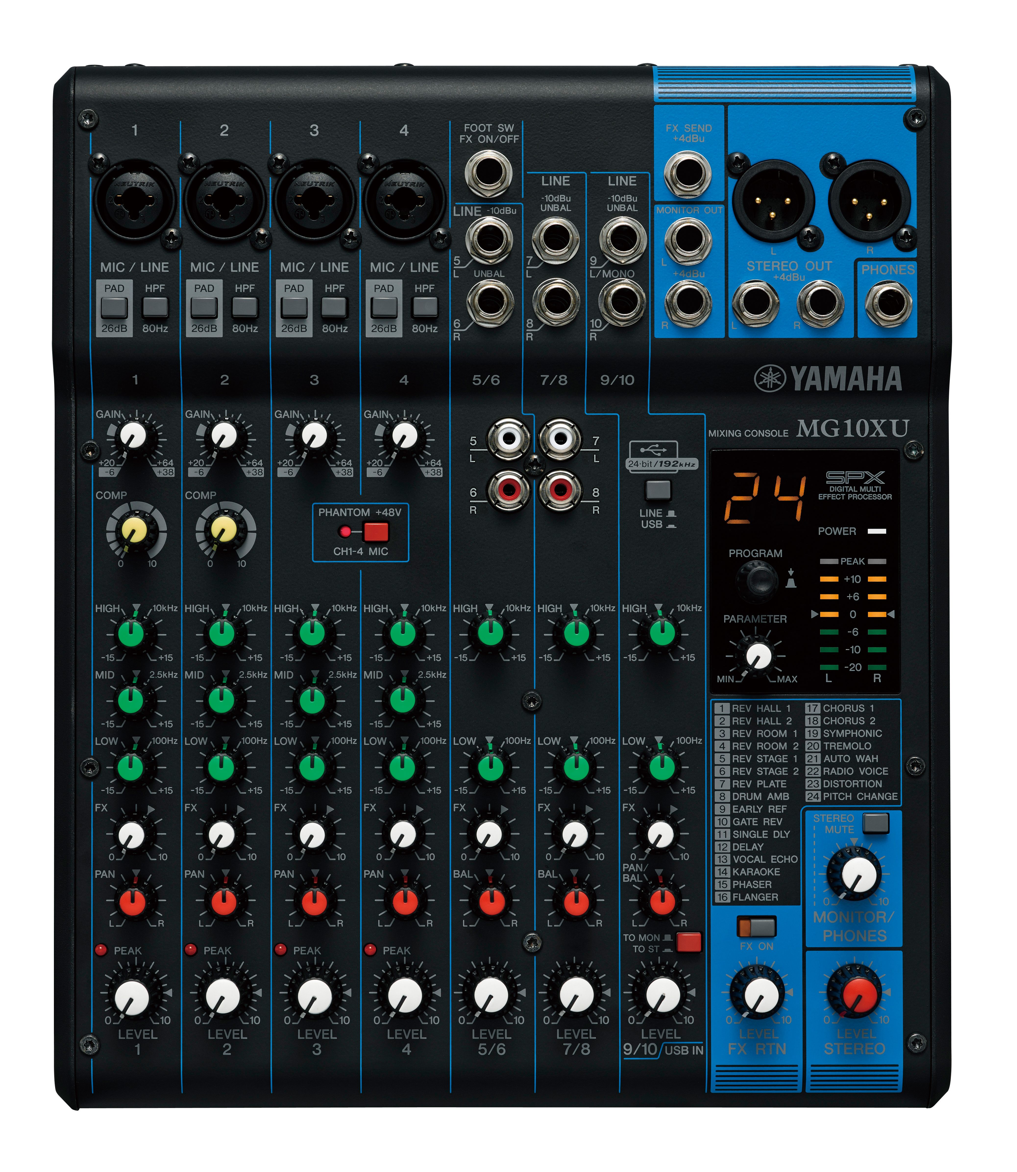 Yamaha MG10XU Mixing Console - Fair Deal Music