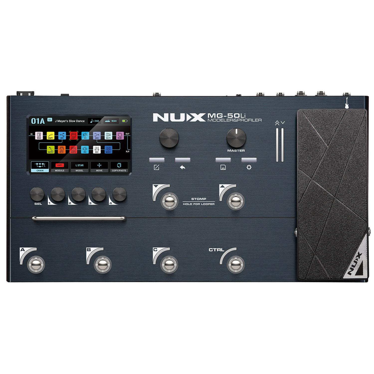 NUX MG-50 Li Battery Powered Multi-Effects Pedal - Fair Deal Music