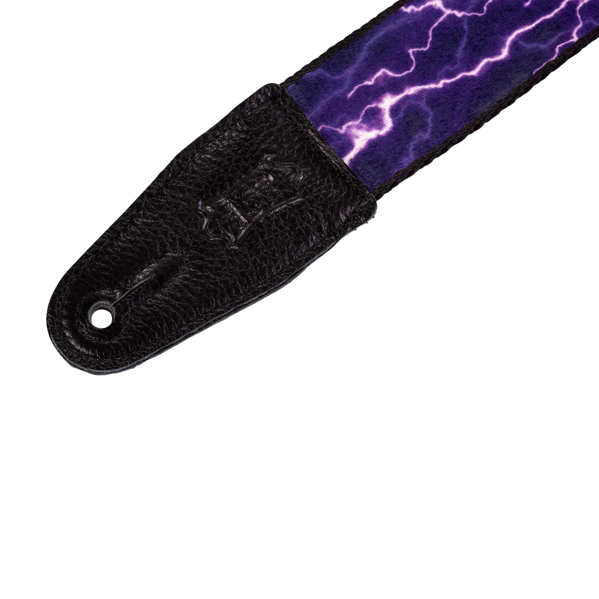 Levy's Graphic Waves Polyester - Lightning Guitar Strap - Fair Deal Music