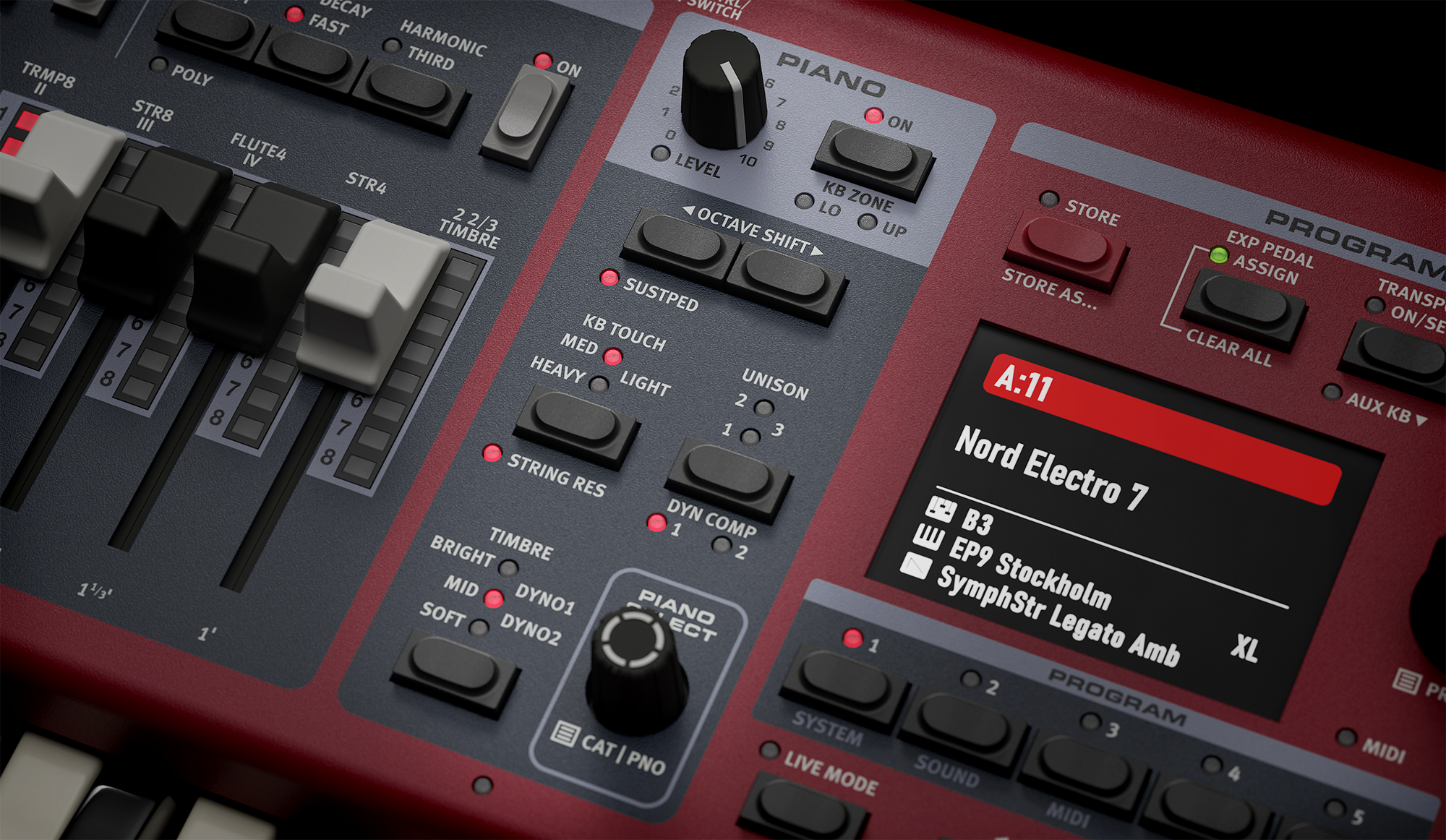 Nord ELECTRO 7 73-key Semi Weighted Keyboard (Opened Box) - Fair Deal Music