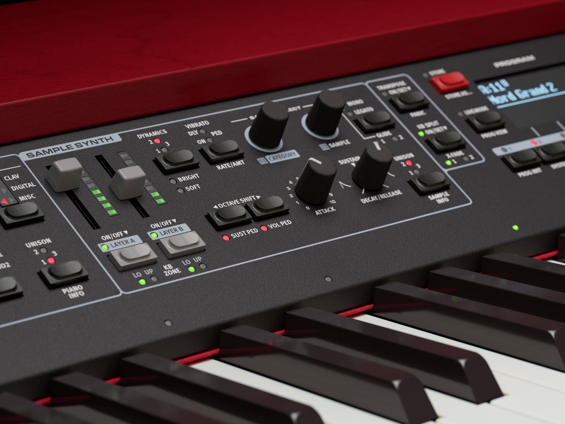 Nord GRAND 2 with 88-note Kawai Hammer Action (Display Model) - Fair Deal Music