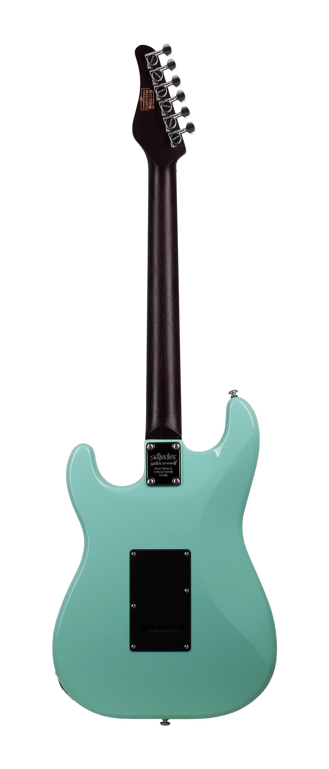 Schecter Nick Johnston Traditional 10th Anniversary HSS, Atomic Green B-Stock - Fair Deal Music